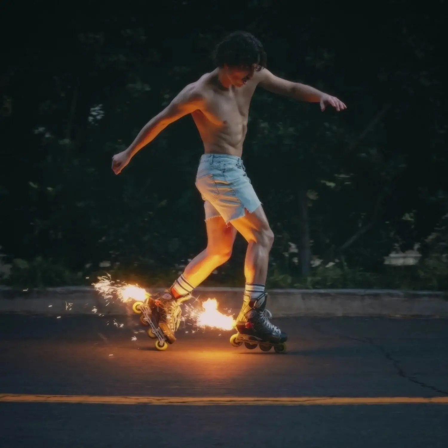 BENSON BOONE - Fireworks & Rollerblades (clear)