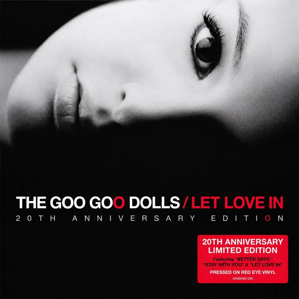 THE GOO GOO DOLLS - Let Love In (red with white splatter)