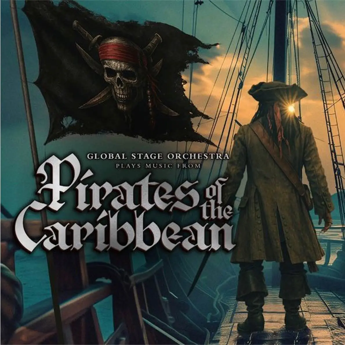 OST - Plays Music From The Pirates Of The Caribbean (transparent)