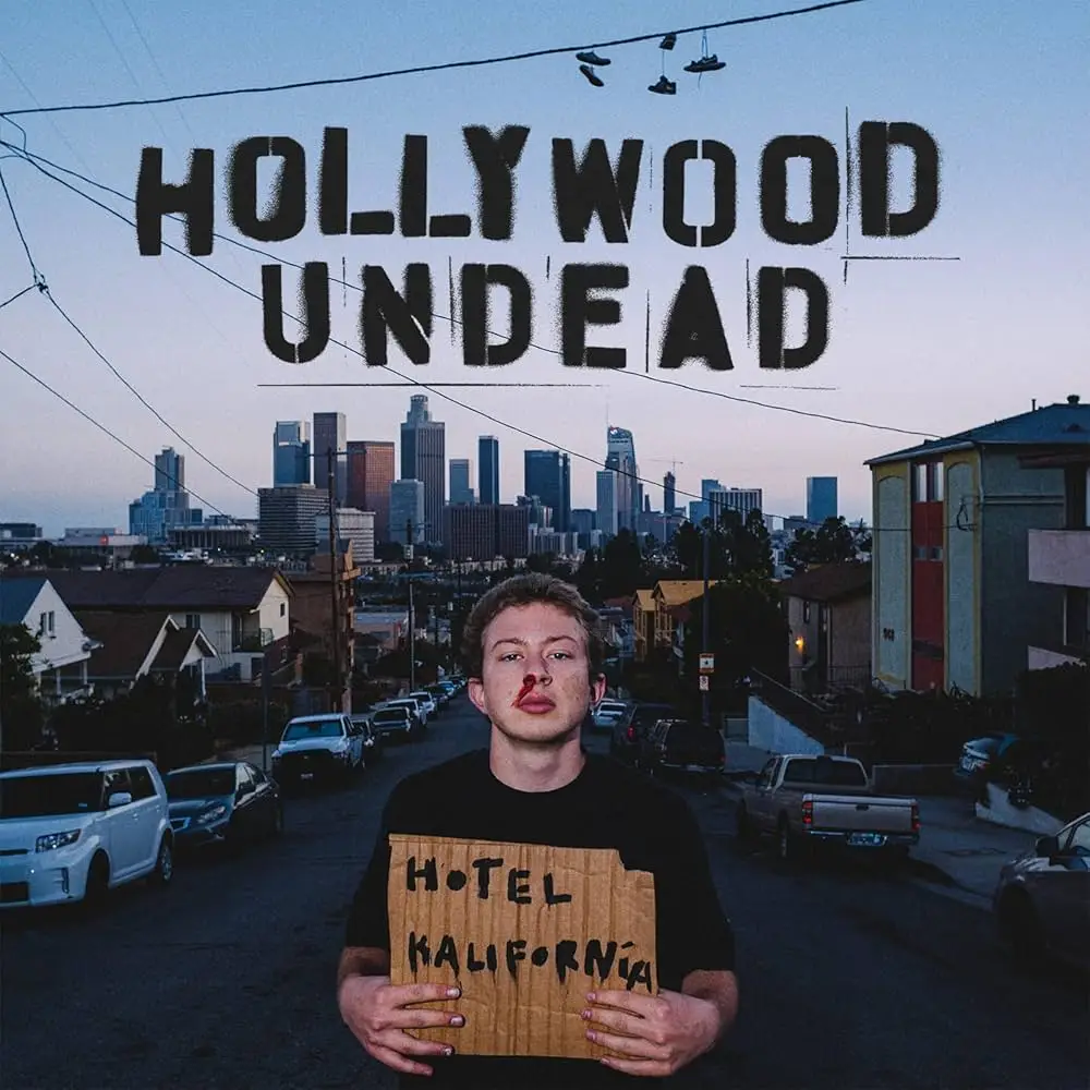 HOLLYWOOD UNDEAD - Hotel Kalifornia (baby blue)