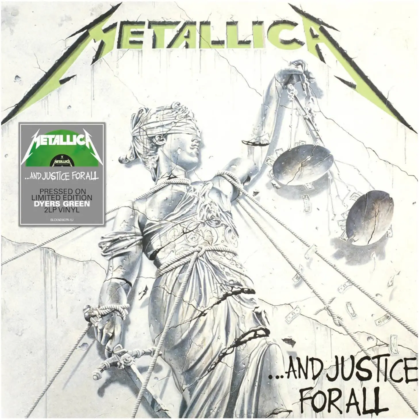 METALLICA - ...And Justice For All (dyers green) METALLICA - ...And Justice For All (dyers green)