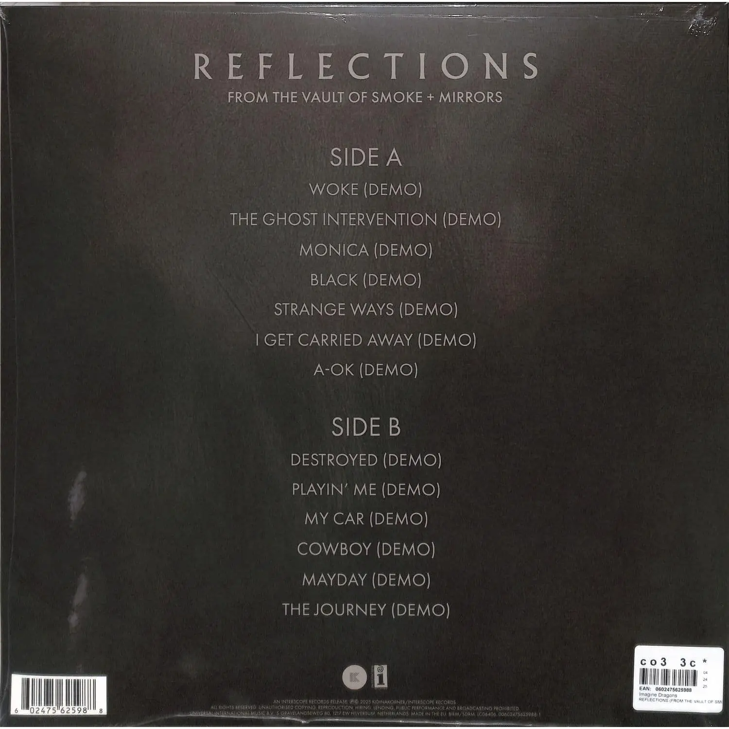 IMAGINE DRAGONS - Reflections: from The Vault Of Smoke + Mirrors (ocean blue marbled) IMAGINE DRAGONS - Reflections: from The Vault Of Smoke + Mirrors (ocean blue marbled)