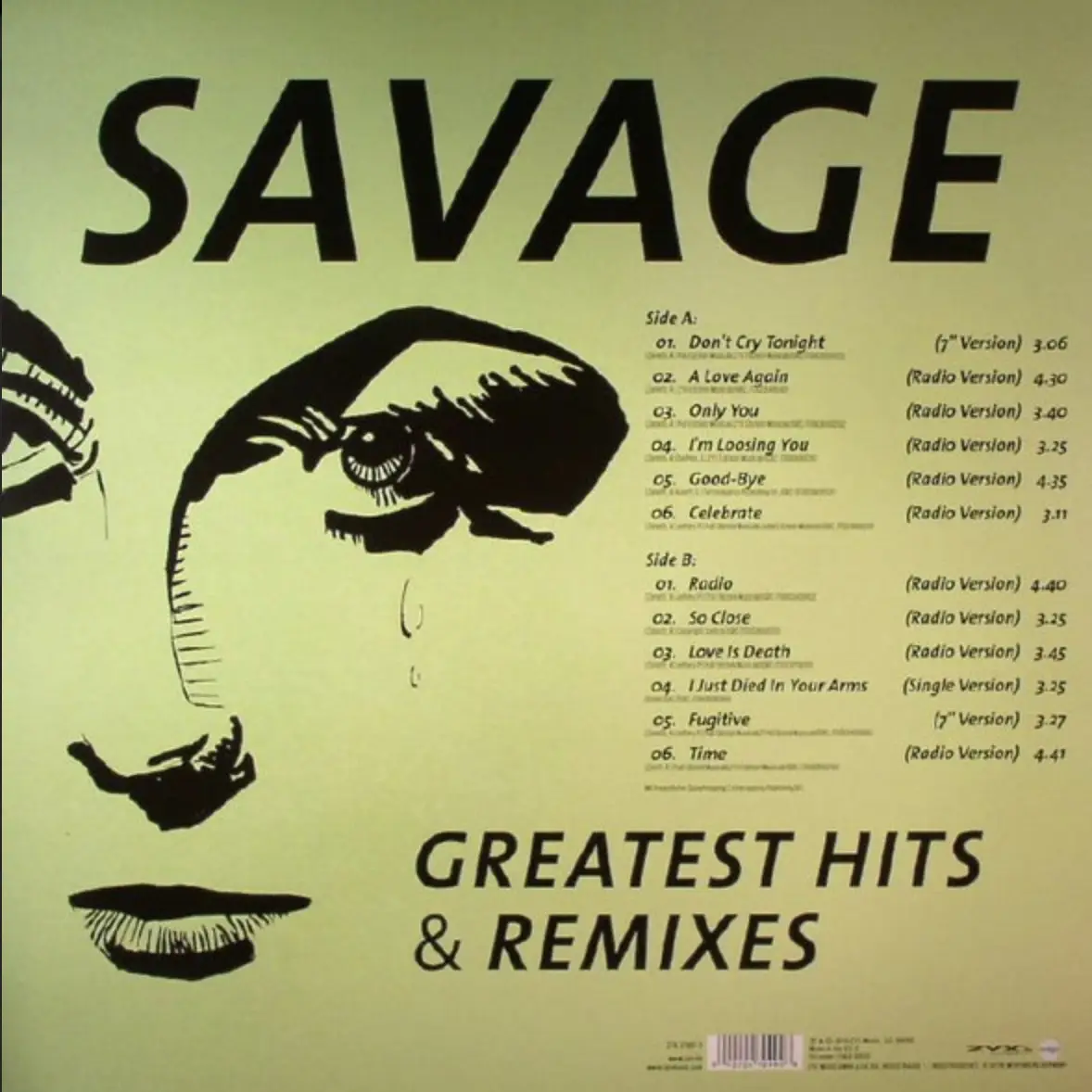 SAVAGE - Greatest Hits & Remixes SAVAGE - Greatest Hits & Remixes