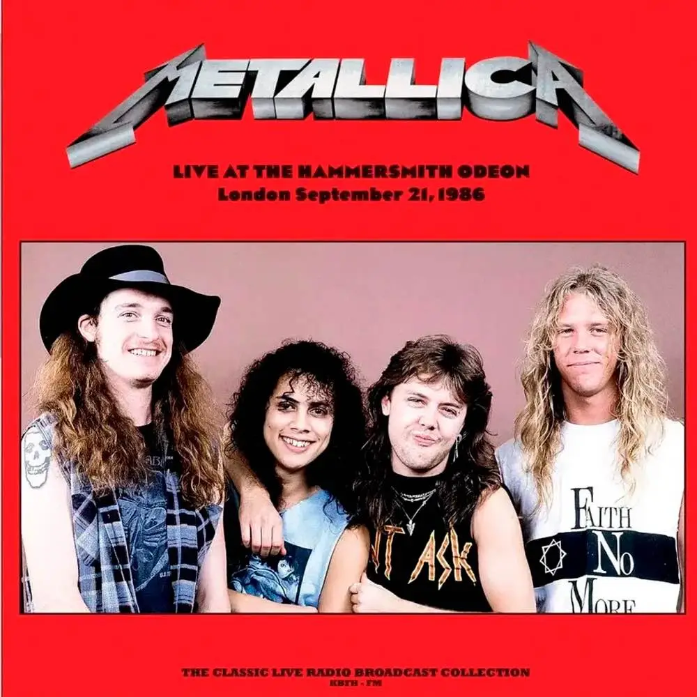 METALLICA - Live At The Hammersmith Odeon London September 21, 1986 (lagoon)