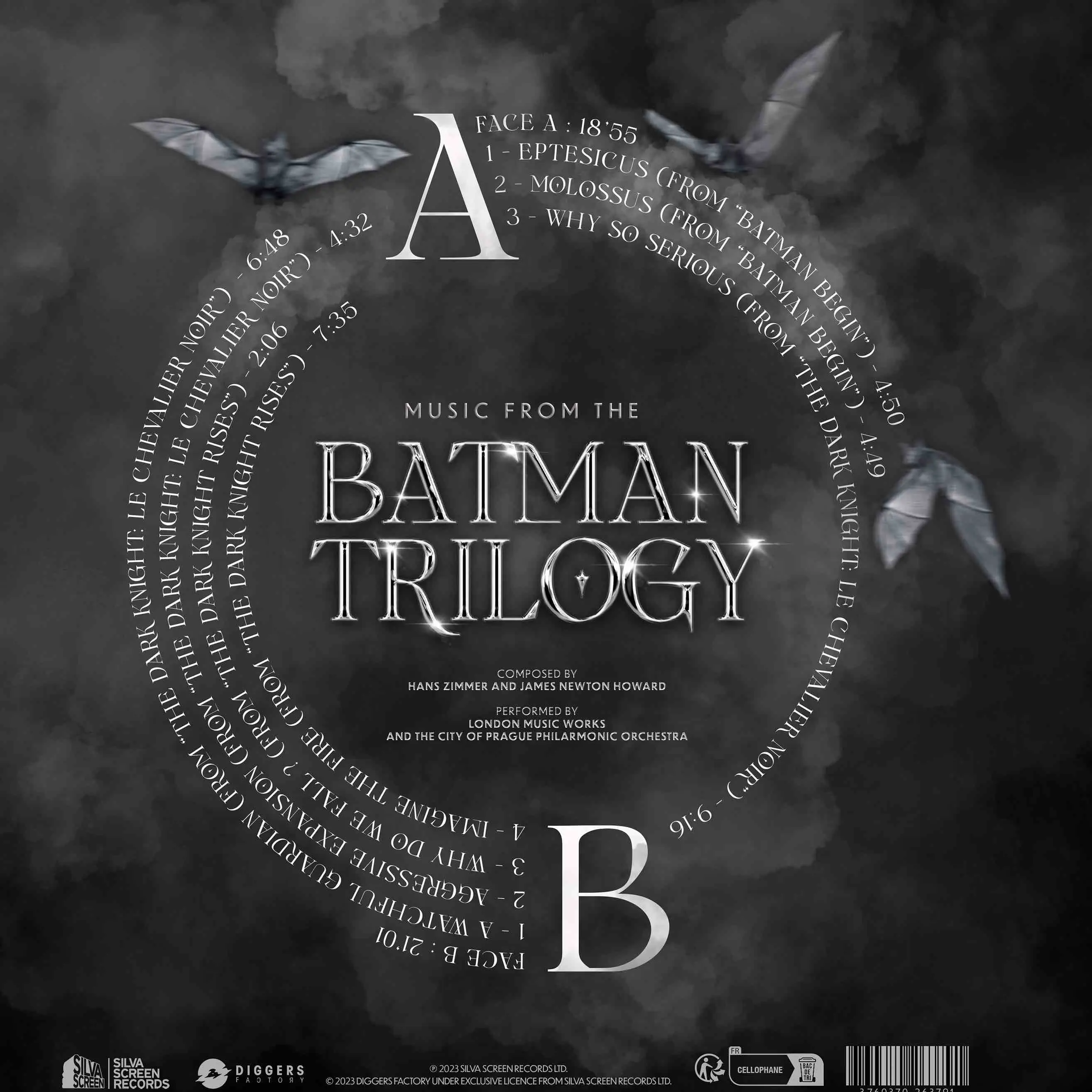OST - Music From The Batman Trilogy (translucent black)