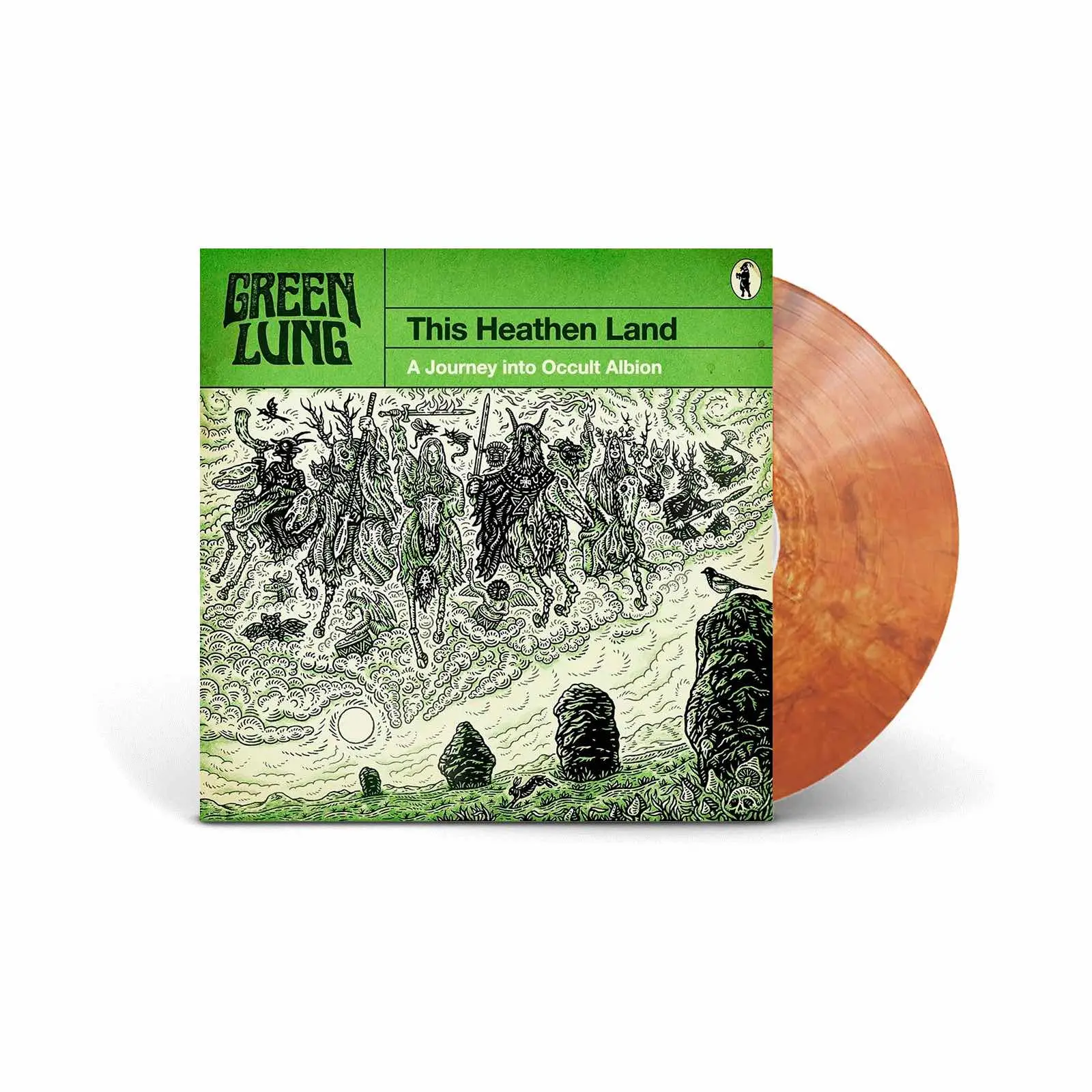 GREEN LUNG - This Heathen Land (transparent orange & black smoke) GREEN LUNG - This Heathen Land (transparent orange & black smoke)
