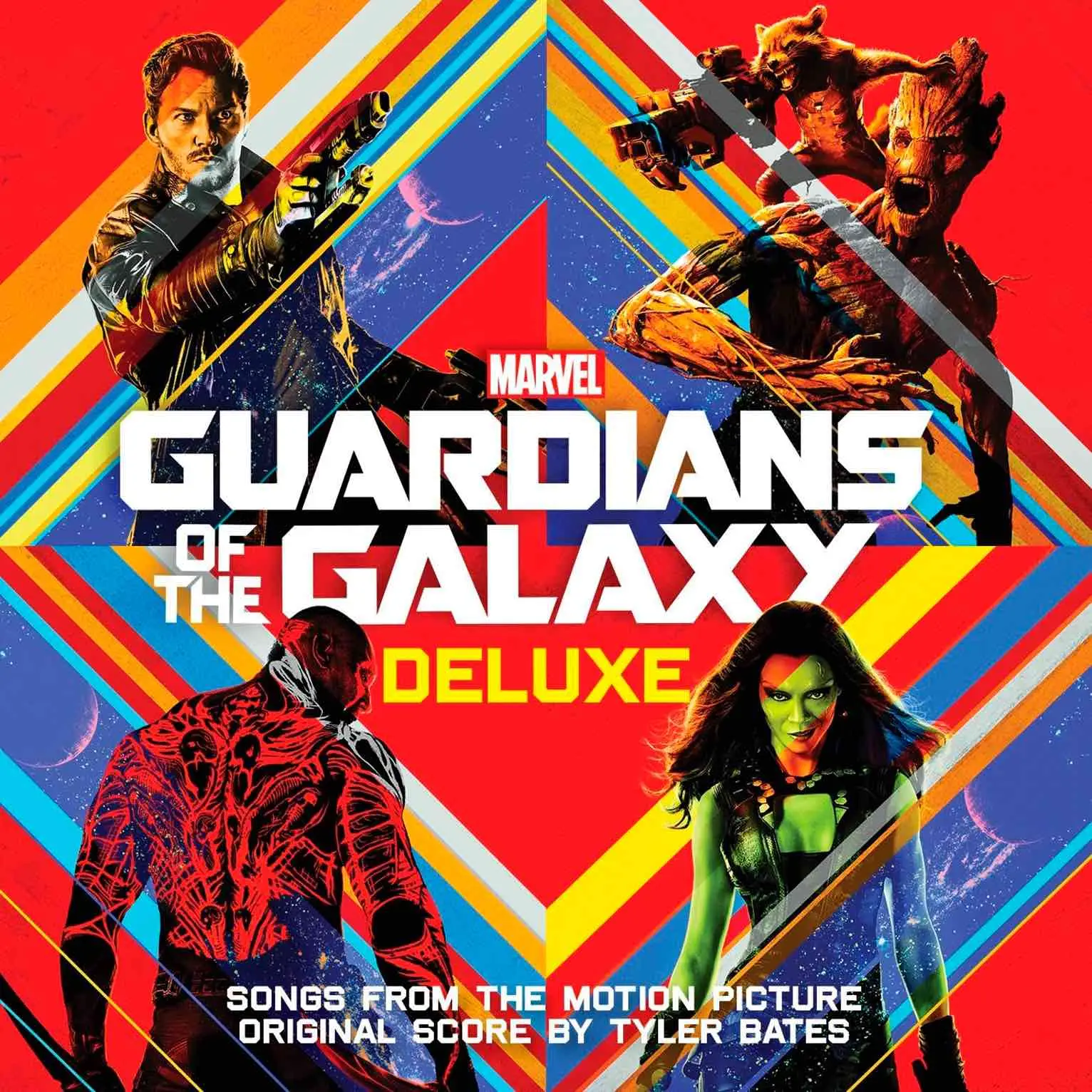 VARIOUS - Guardians Of The Galaxy (red + yellow)