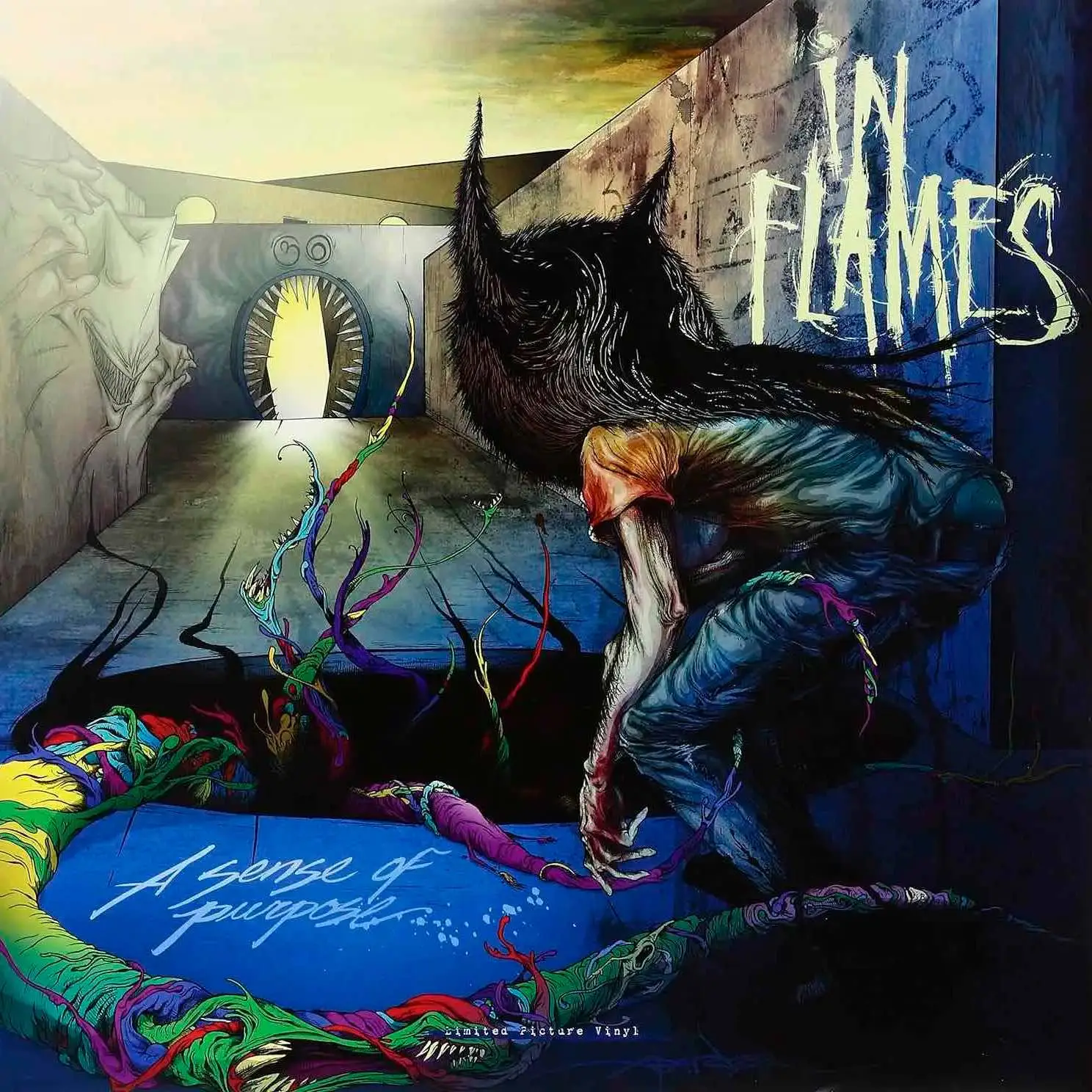 IN FLAMES - A Sense Of Purpose (transparent green) IN FLAMES - A Sense Of Purpose (transparent green)