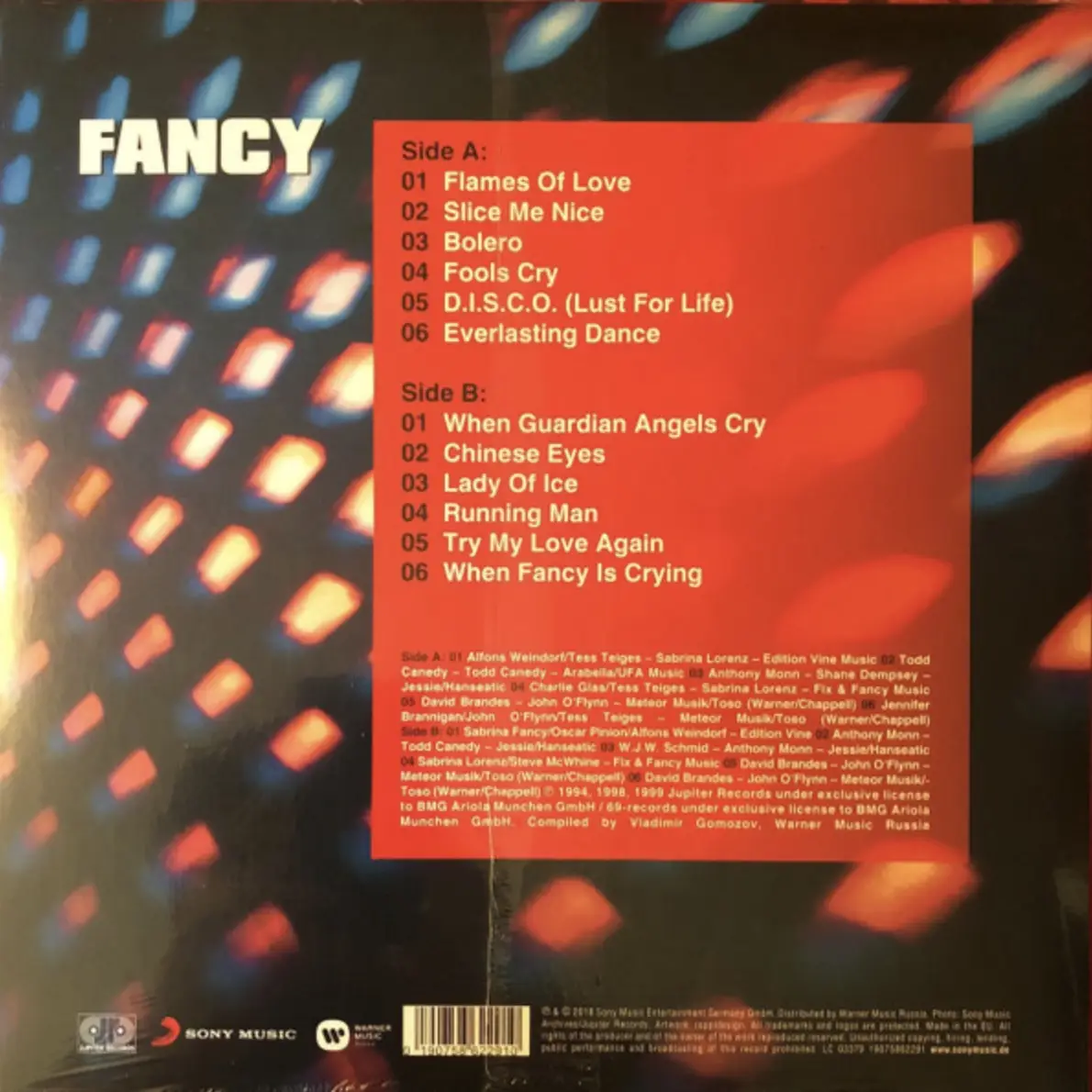 FANCY - 30 Years. The New Best Of Fancy (turquoise) FANCY - 30 Years. The New Best Of Fancy (turquoise)