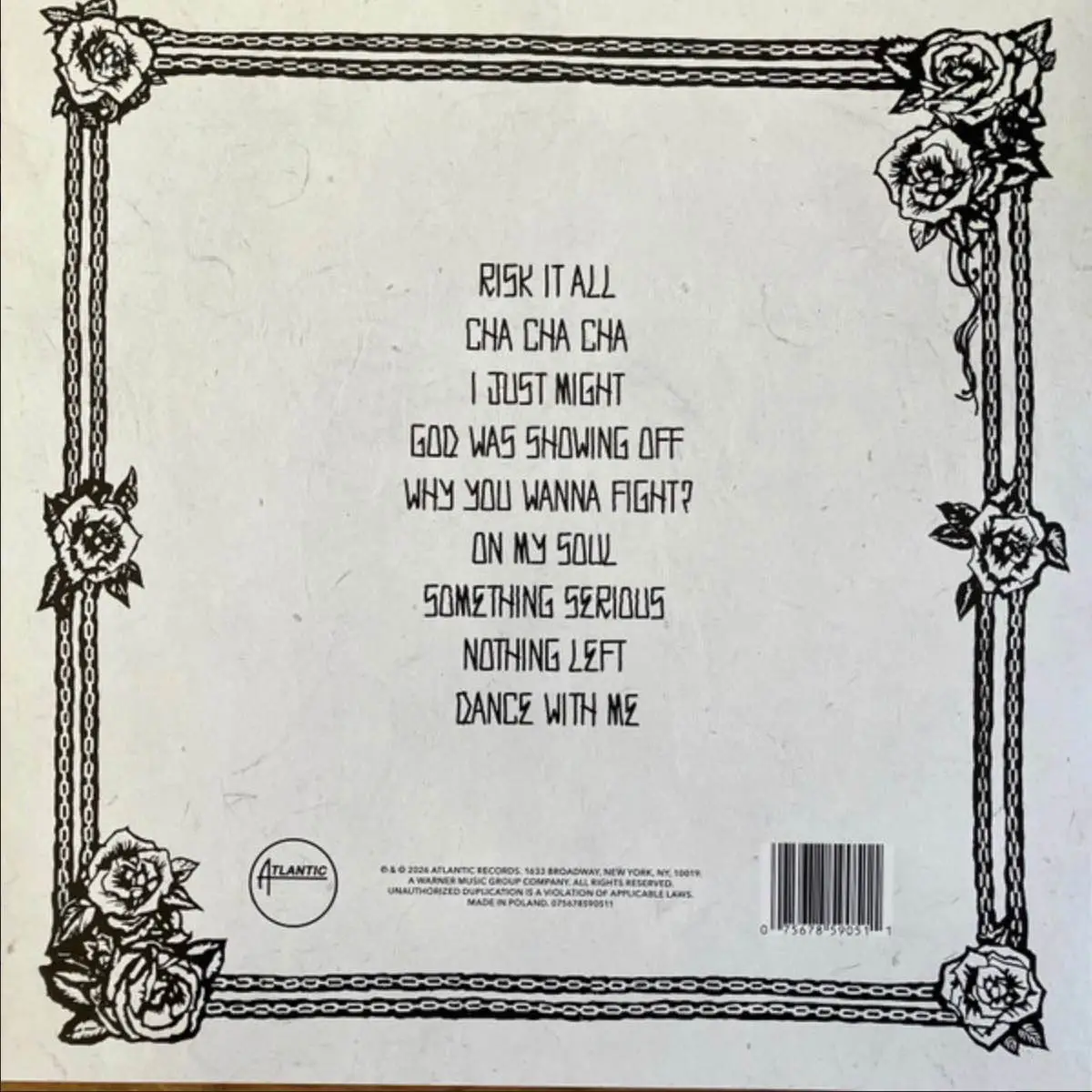 BRUNO MARS - The Romantic (red translucent)