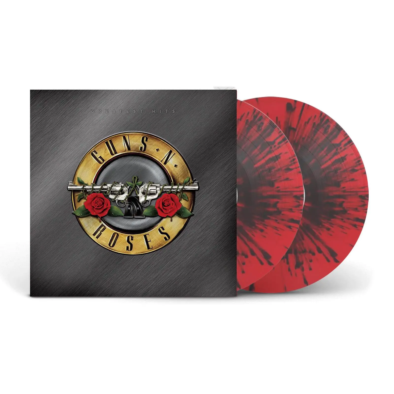 GUNS N' ROSES - Greatest Hits (red-black splatter) GUNS N' ROSES - Greatest Hits (red-black splatter)