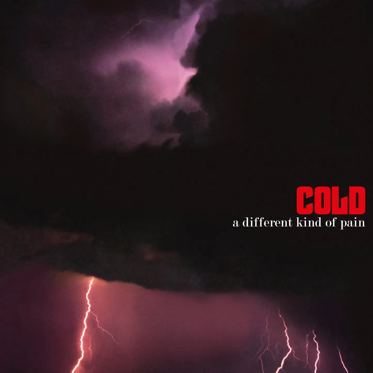 COLD - A Different Kind Of Pain (silver) COLD - A Different Kind Of Pain (silver)