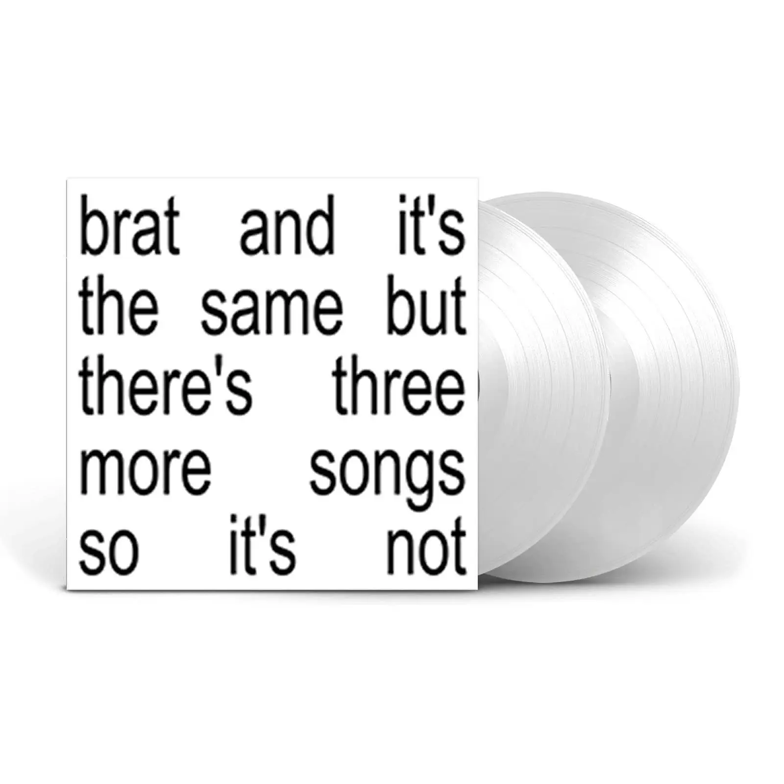 CHARLI XCX - Brat And It's Completely Different (white) CHARLI XCX - Brat And It's Completely Different (white)