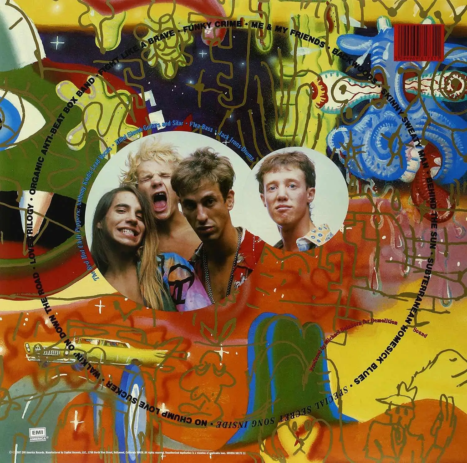 RED HOT CHILI PEPPERS - The Uplift Mofo Party Plan RED HOT CHILI PEPPERS - The Uplift Mofo Party Plan