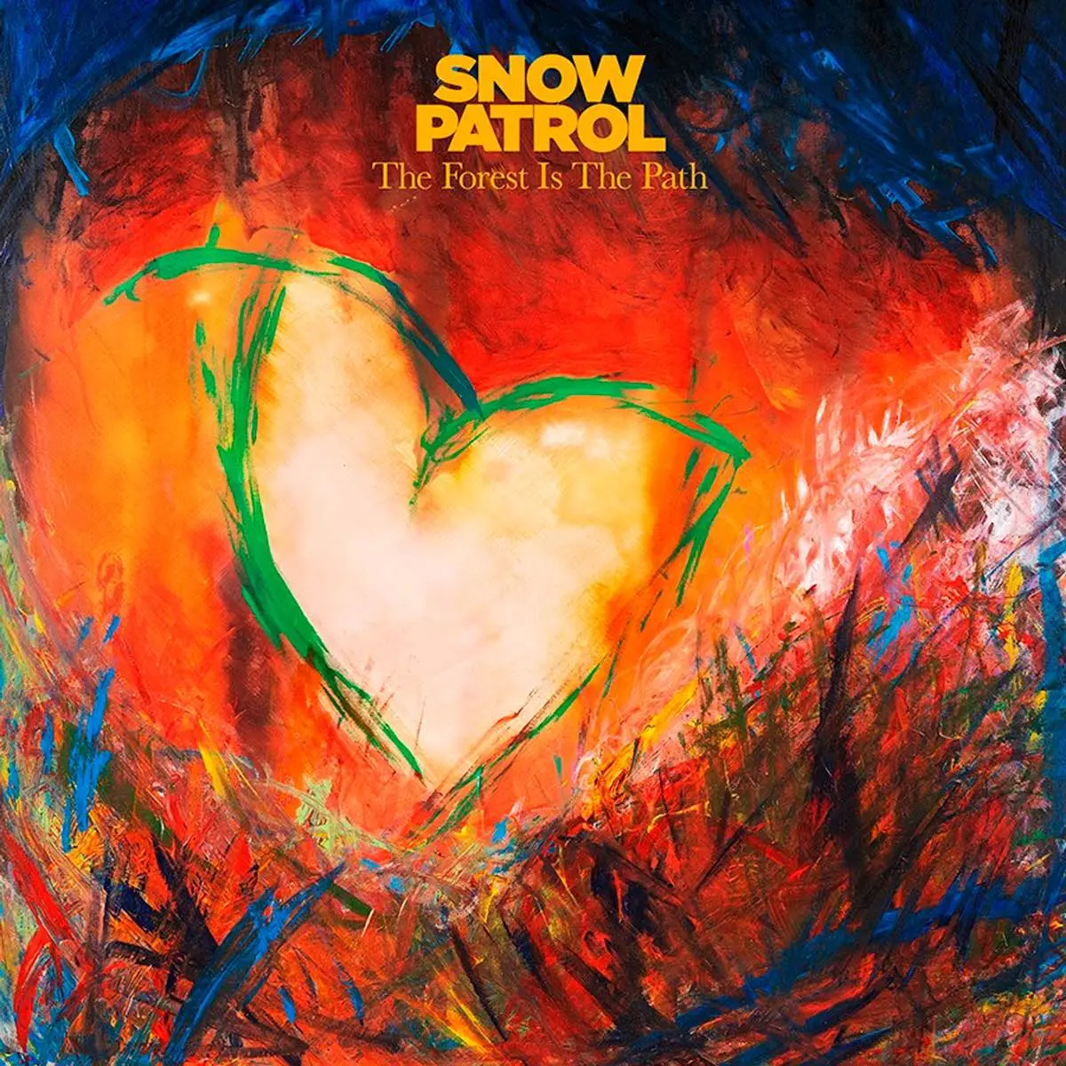 SNOW PATROL - The Forest Is The Path (blue white marbled) SNOW PATROL - The Forest Is The Path (blue white marbled)