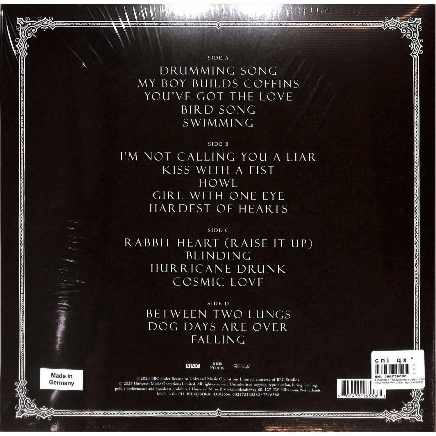 FLORENCE + THE MACHINE - Symphony Of Lungs FLORENCE + THE MACHINE - Symphony Of Lungs