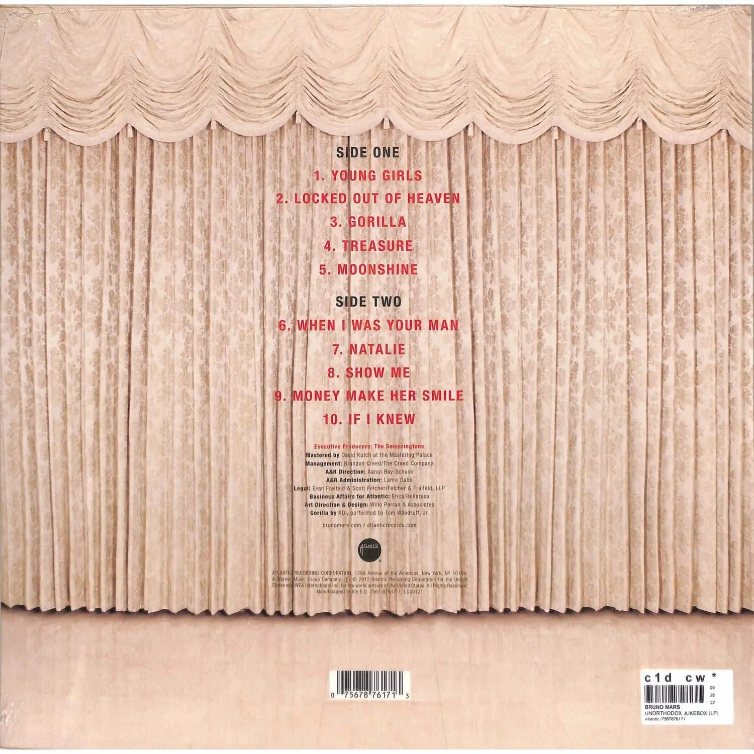 BRUNO MARS - Unorthodox Jukebox
