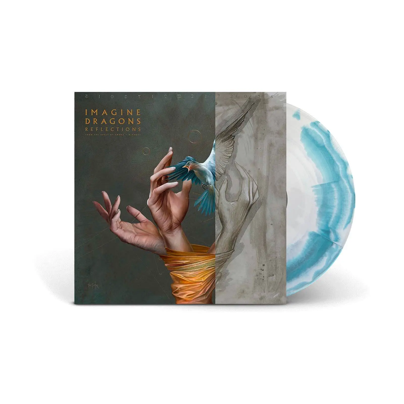 IMAGINE DRAGONS - Reflections: from The Vault Of Smoke + Mirrors (ocean blue marbled) IMAGINE DRAGONS - Reflections: from The Vault Of Smoke + Mirrors (ocean blue marbled)