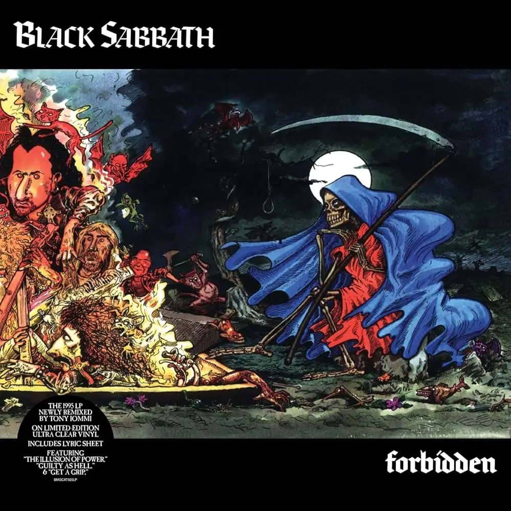 BLACK SABBATH - Forbidden (ultra clear) BLACK SABBATH - Forbidden (ultra clear)