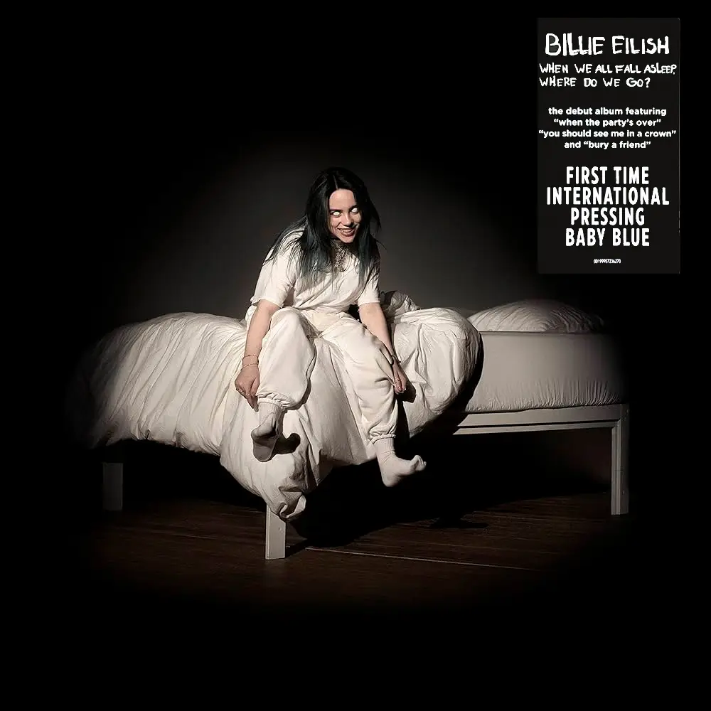 BILLIE EILISH - When We All Fall Asleep, Where Do We Go? (baby blue) BILLIE EILISH - When We All Fall Asleep, Where Do We Go? (baby blue)