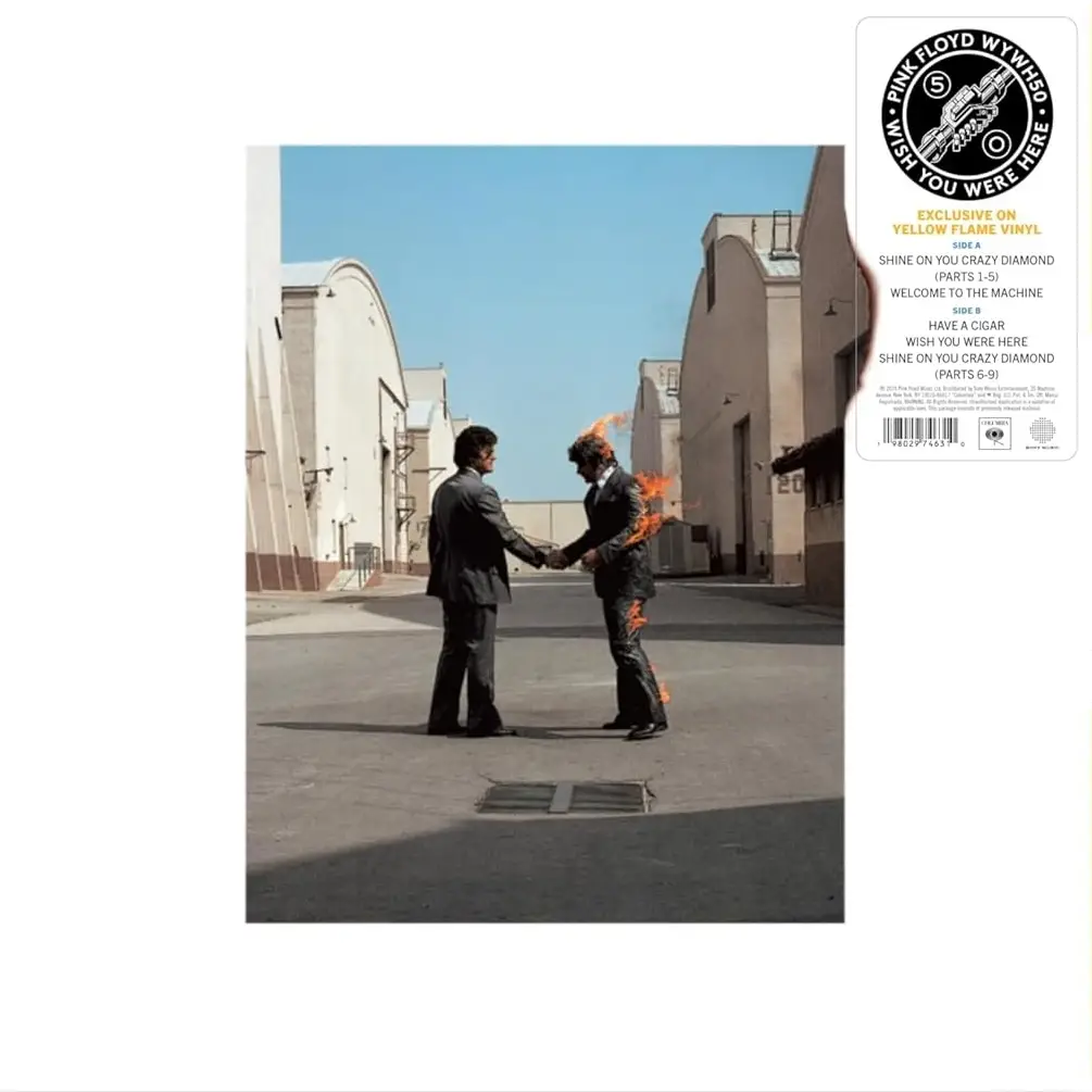 PINK FLOYD - Wish You Were Here (yellow flame) PINK FLOYD - Wish You Were Here (yellow flame)