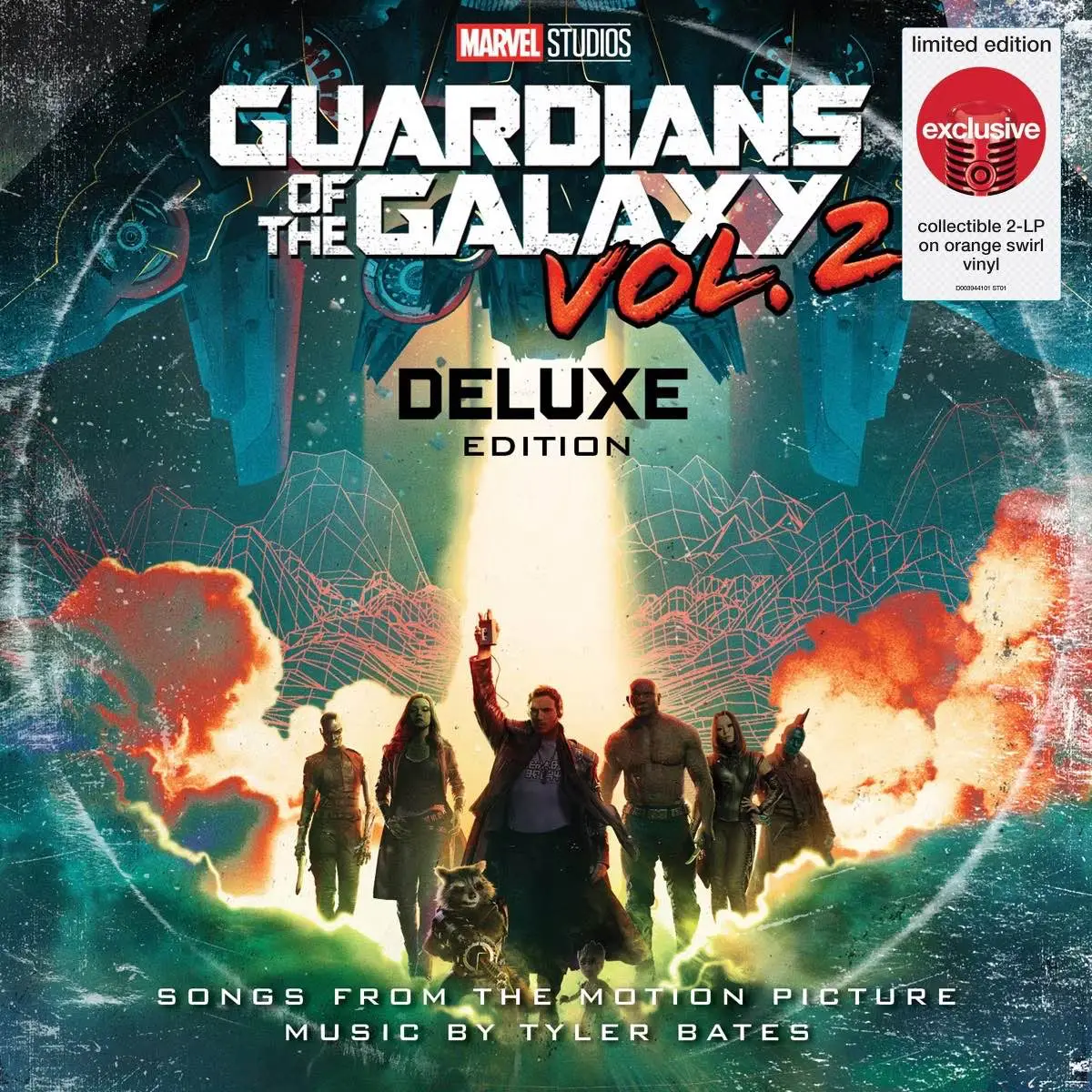 VARIOUS - Guardians Of The Galaxy Vol. 2 (orange swirl)