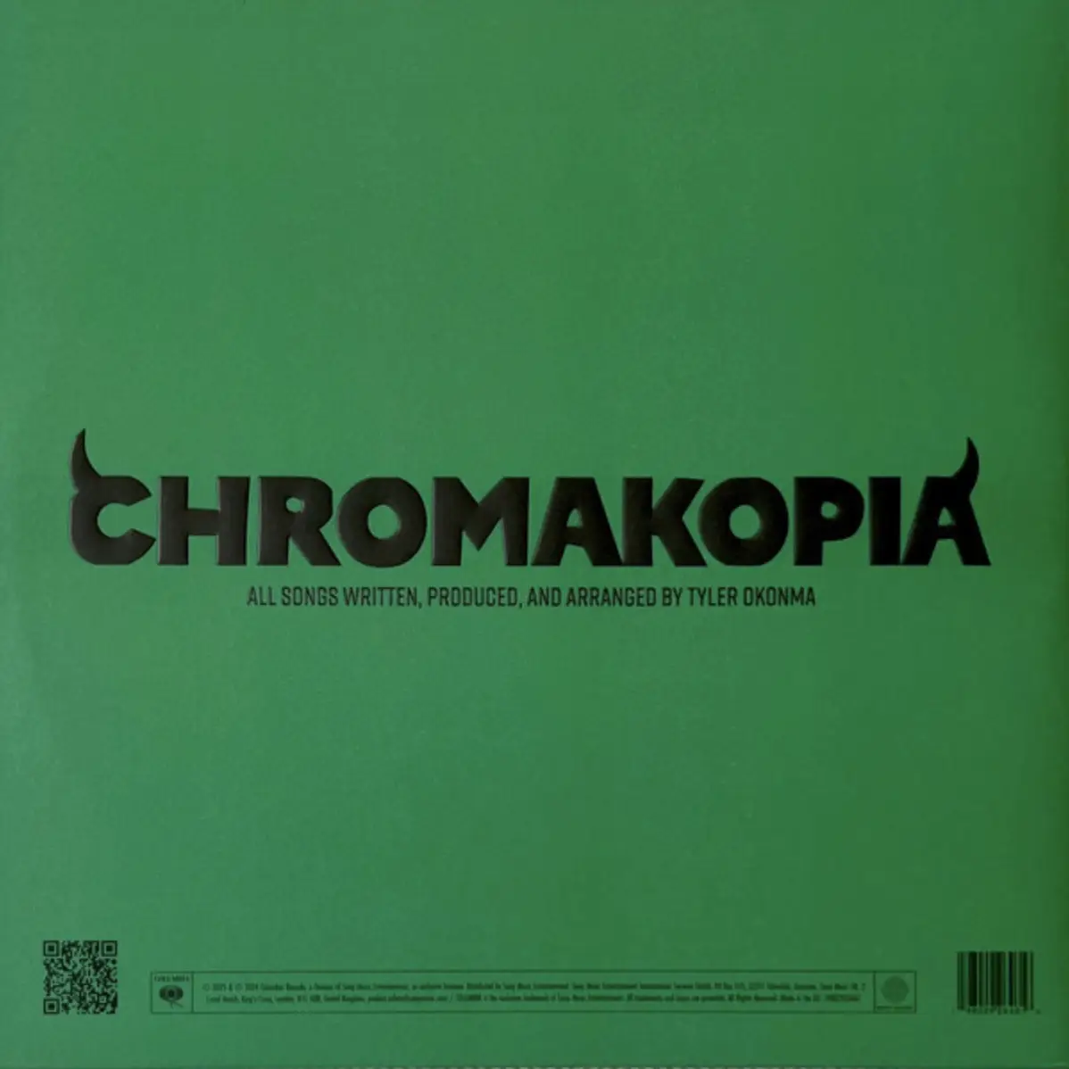 TYLER THE CREATOR - Chromakopia (white) TYLER THE CREATOR - Chromakopia (white)