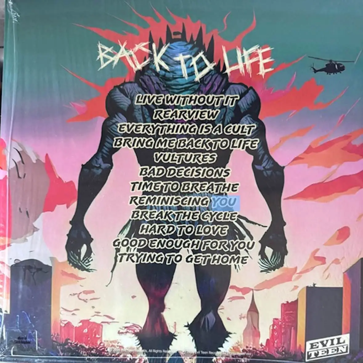 HINDER - Back To Life (mint green)