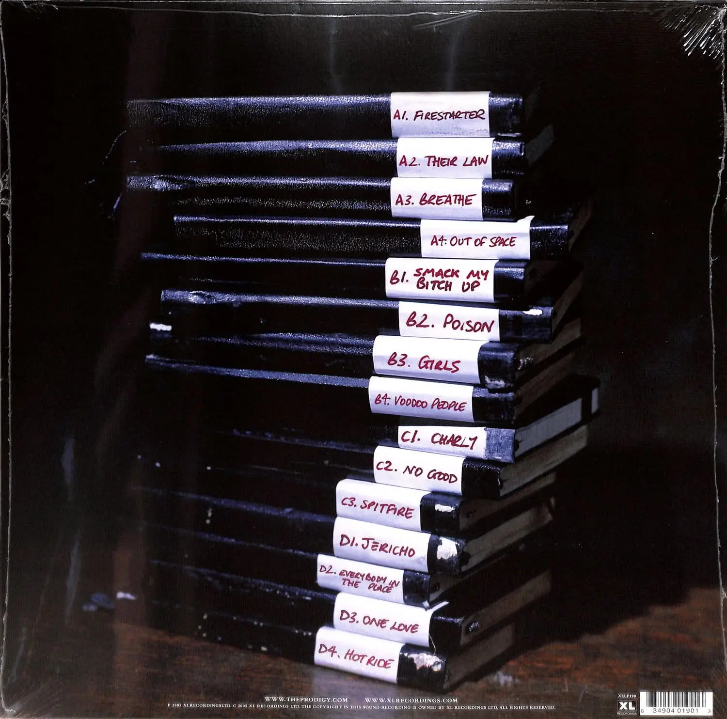 THE PRODIGY - Their Law - The Singles 1990-2005 (silver) THE PRODIGY - Their Law - The Singles 1990-2005 (silver)