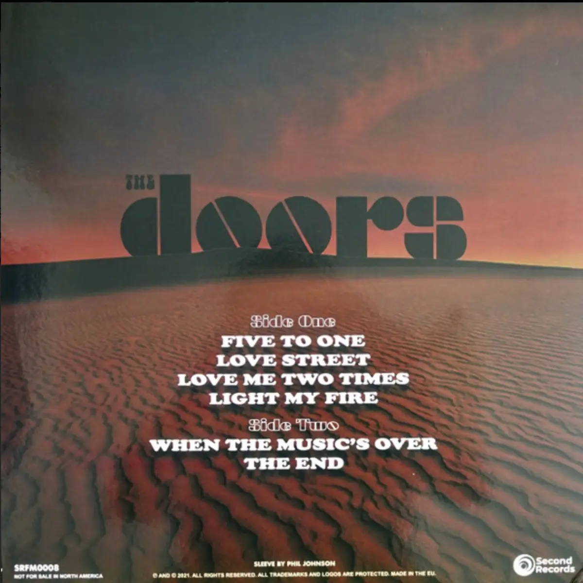 THE DOORS - When The Music's Over (violet)