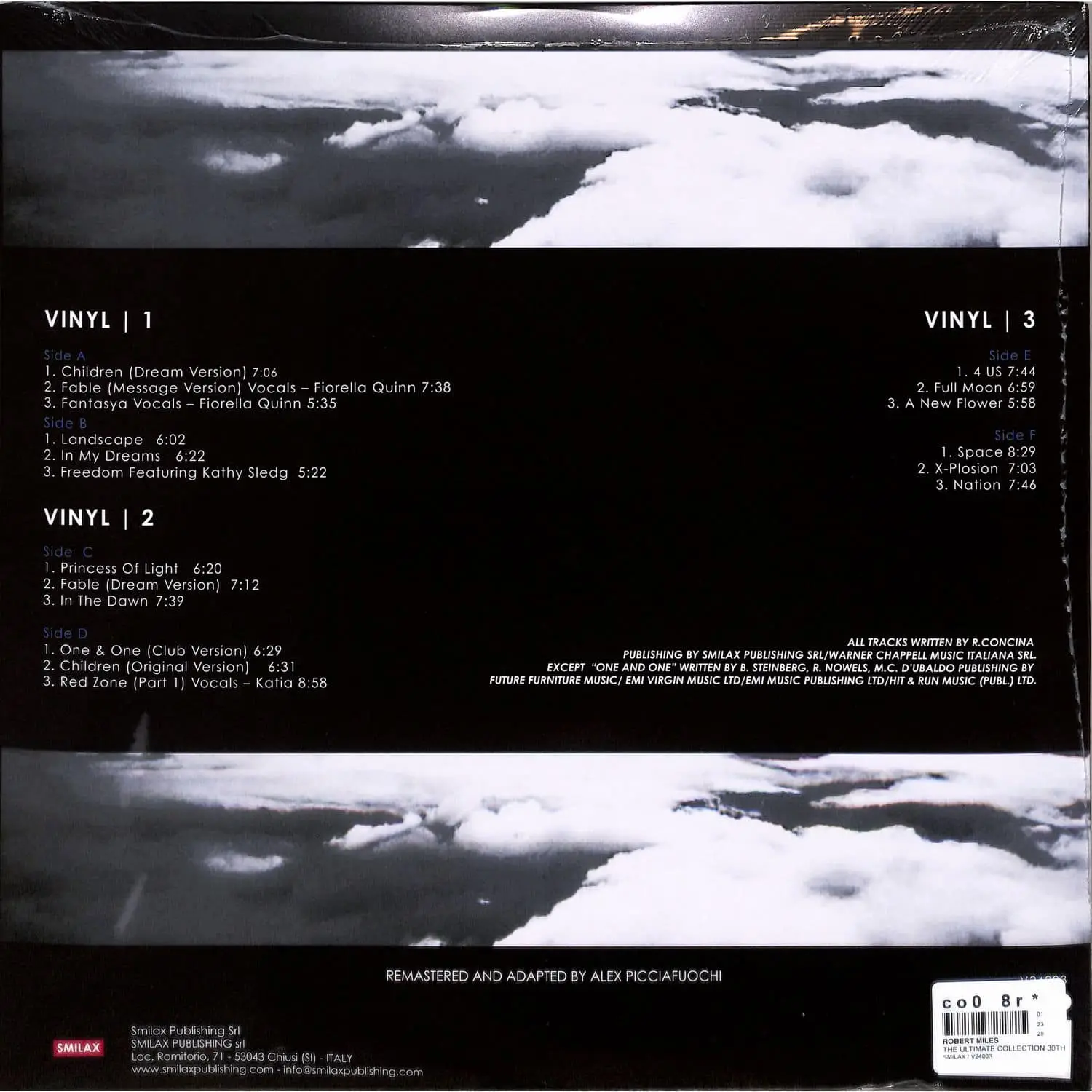 ROBERT MILES - Robert Miles Forever: The Ultimate Collection (blue + red + clear)