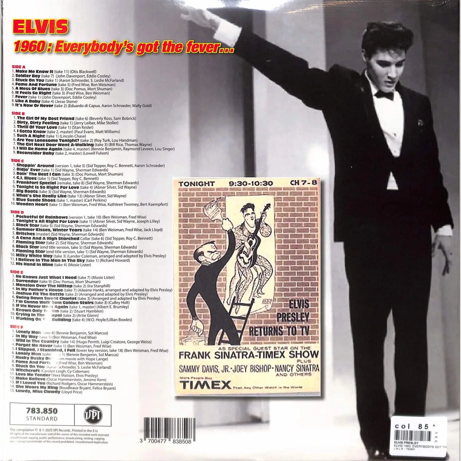 ELVIS PRESLEY - 1960: Everybody's Got The Fever… (red + yellow + red & yellow) ELVIS PRESLEY - 1960: Everybody's Got The Fever… (red + yellow + red & yellow)