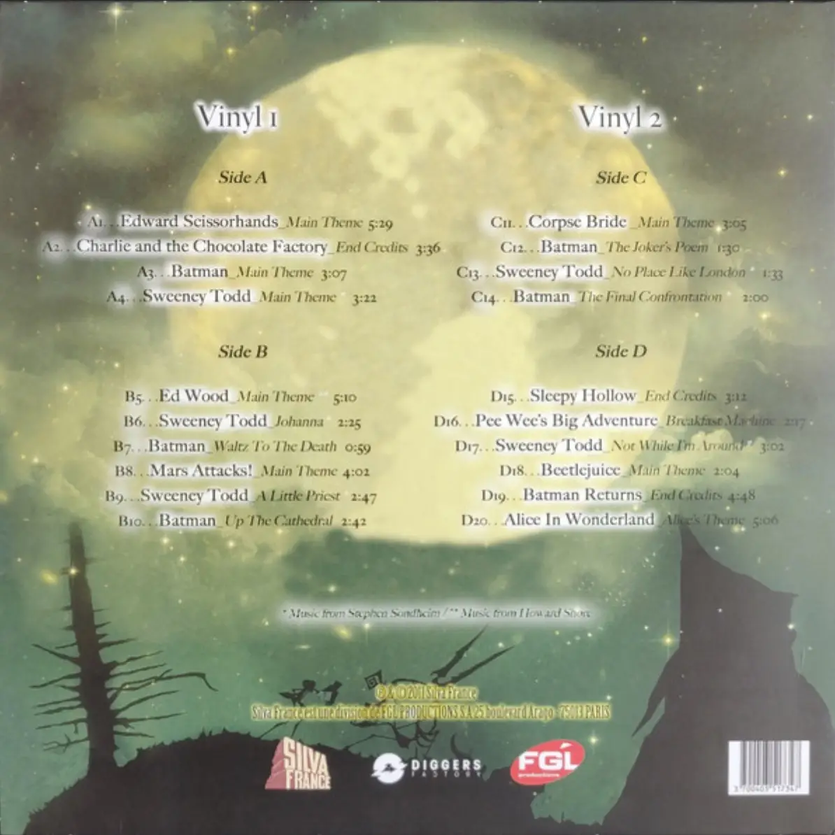 OST - The World Of Tim Burton (green)