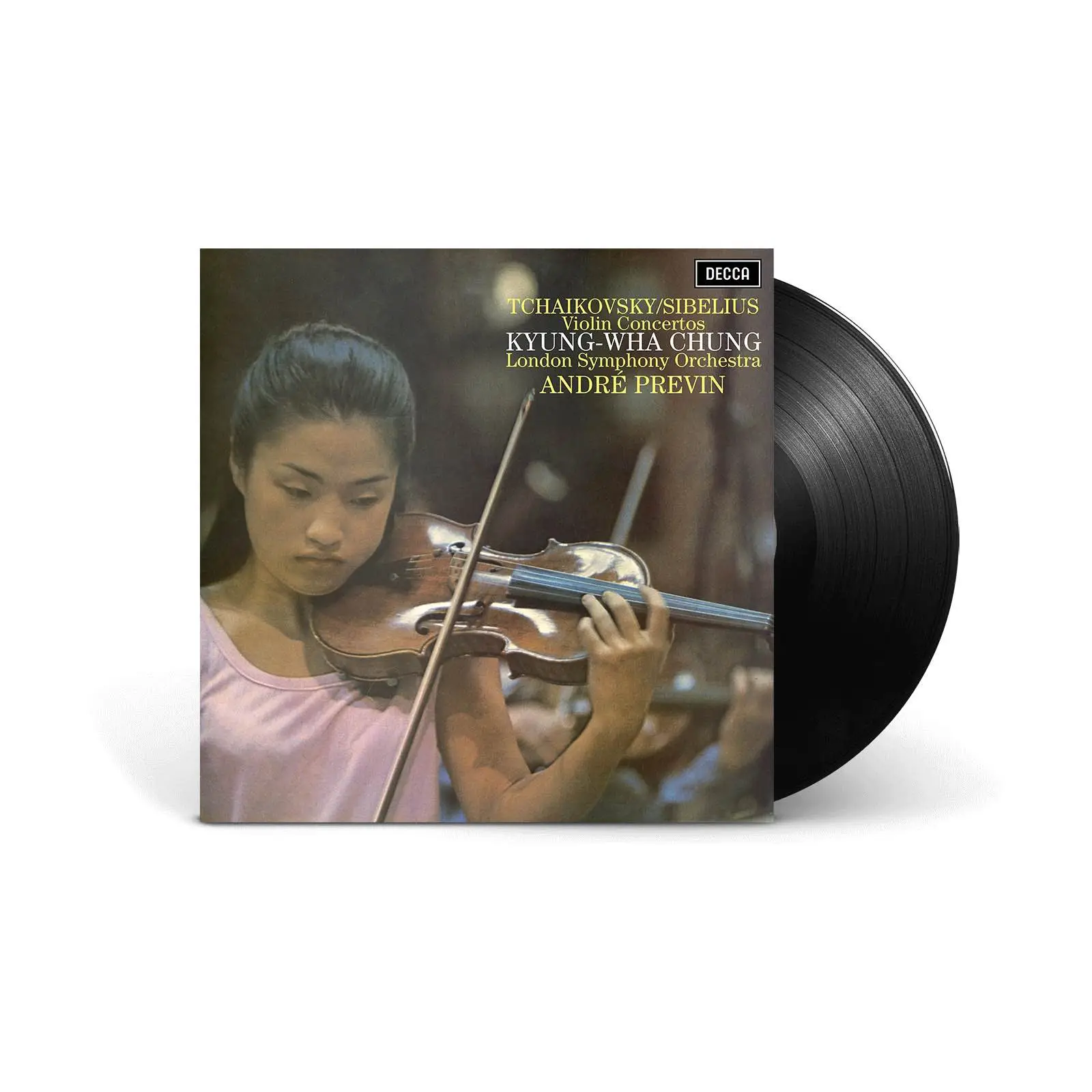ЧАЙКОВСКИЙ П.И., ЯН СИБЕЛИУС, ANDRÉ PREVIN, LONDON SYMPHONY ORCHESTRA - Violin Concertos
