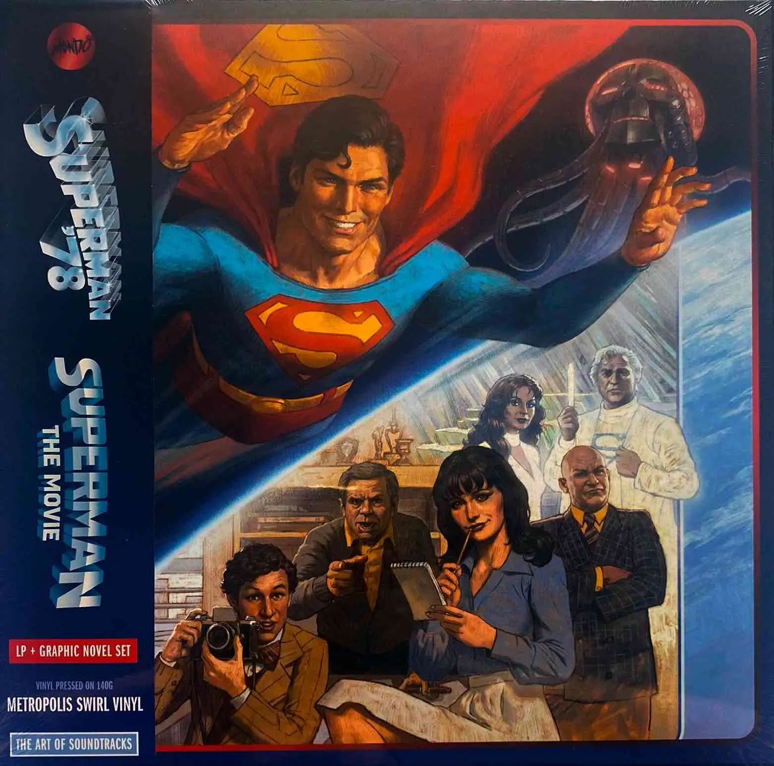 JOHN WILLIAMS - Superman: The Movie: Original Motion Picture Soundtrack (swirl) JOHN WILLIAMS - Superman: The Movie: Original Motion Picture Soundtrack (swirl)
