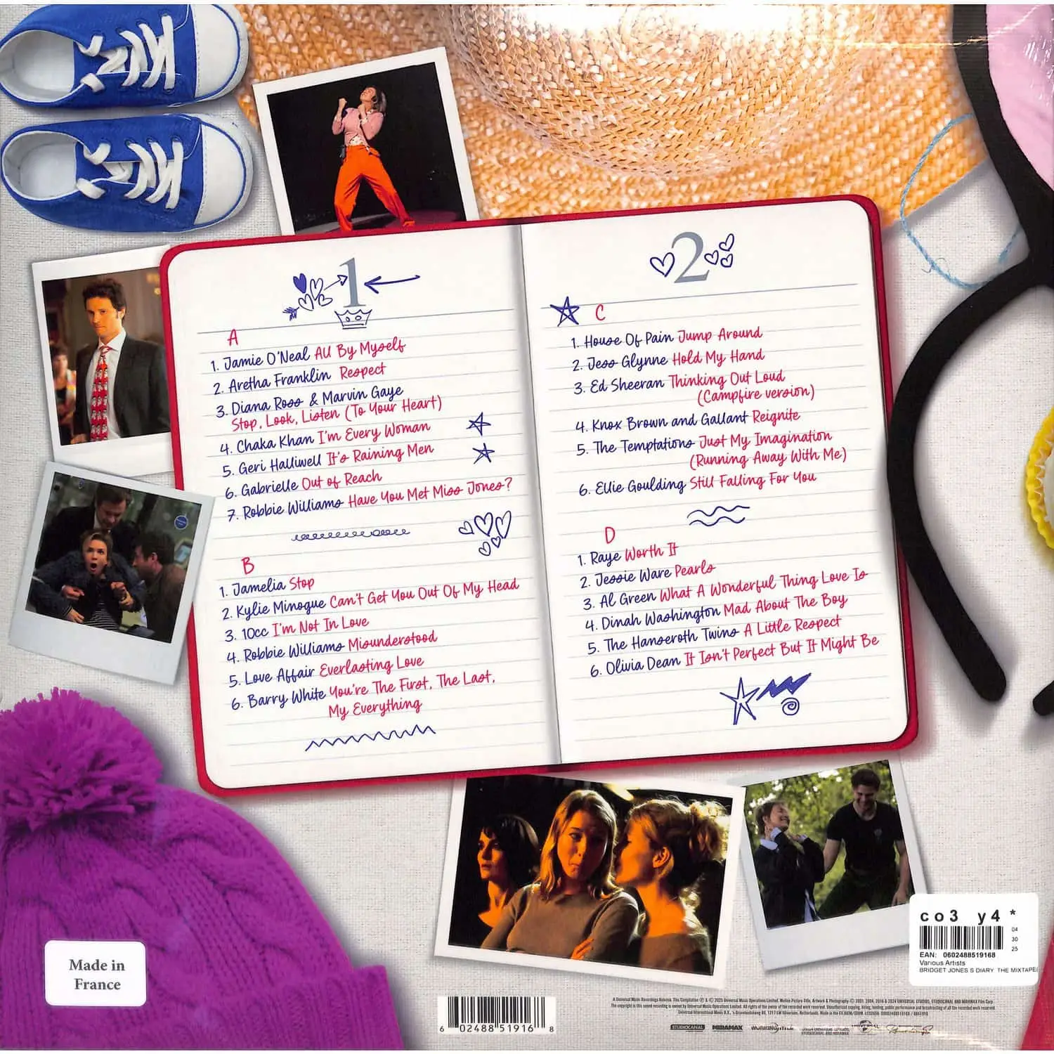 VARIOUS - Bridget Jones's Diary: The Mixtape (pink + purple) VARIOUS - Bridget Jones's Diary: The Mixtape (pink + purple)