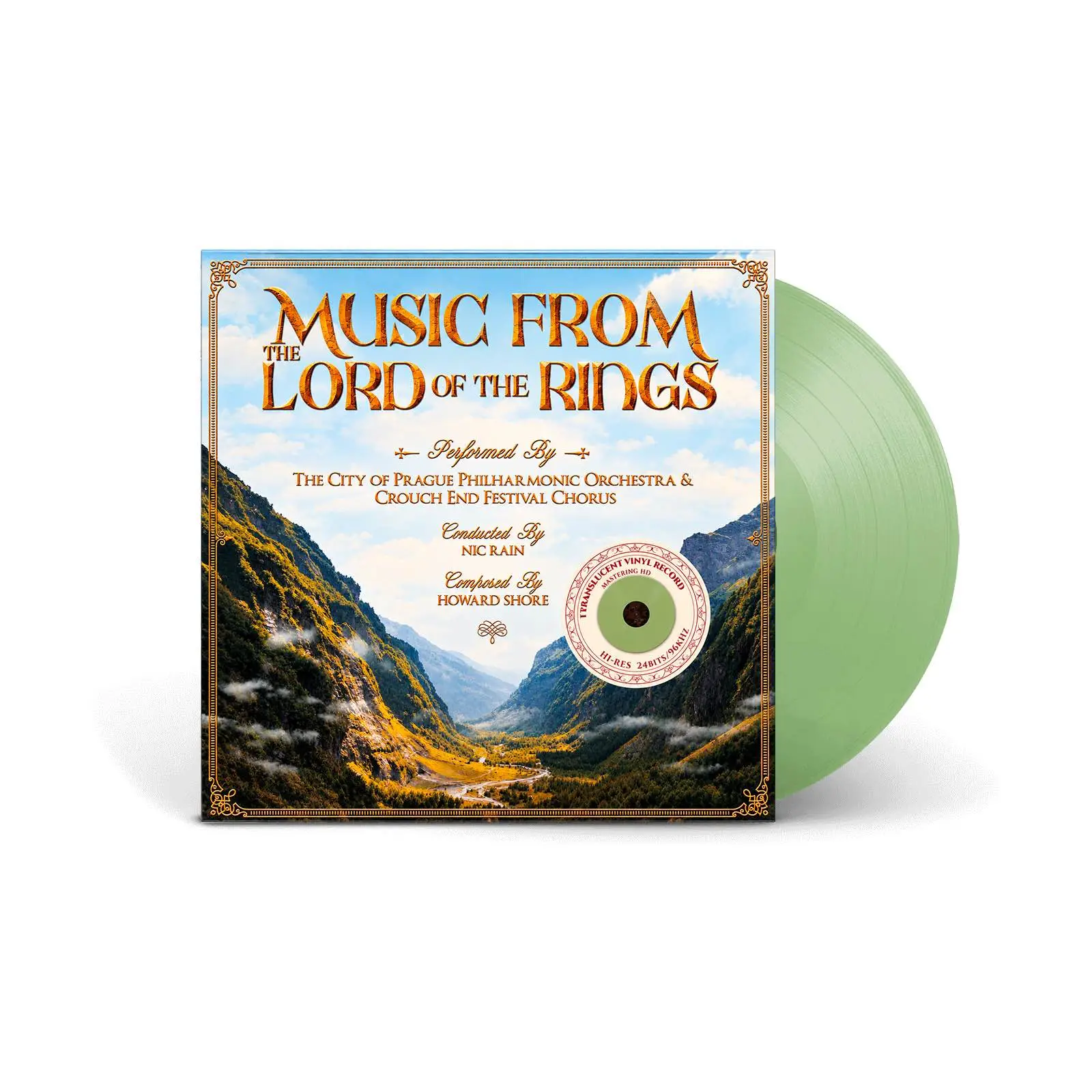 THE CITY OF PRAGUE PHILHARMONIC ORCHESTRA - Music From The Lord Of The Rings Trilogy (green clear)