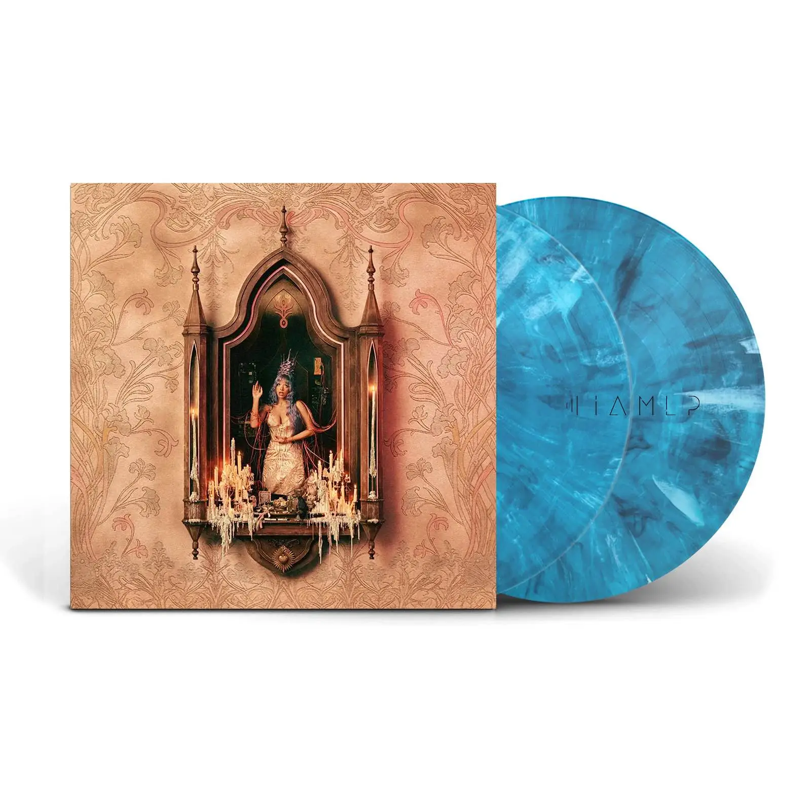 MELANIE MARTINEZ - Hades (blue with black and white marble)