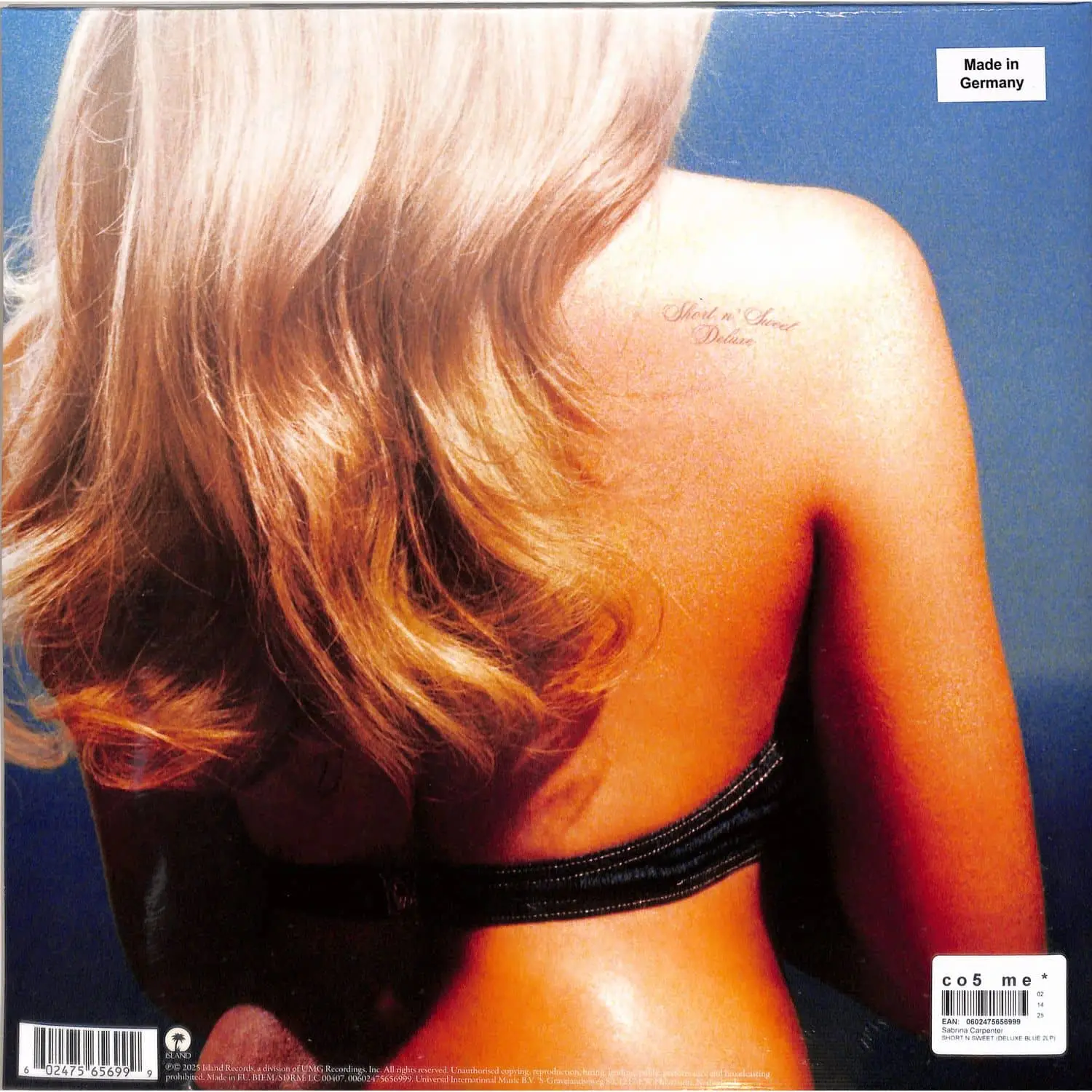 SABRINA CARPENTER - Short N' Sweet (blue opaque)