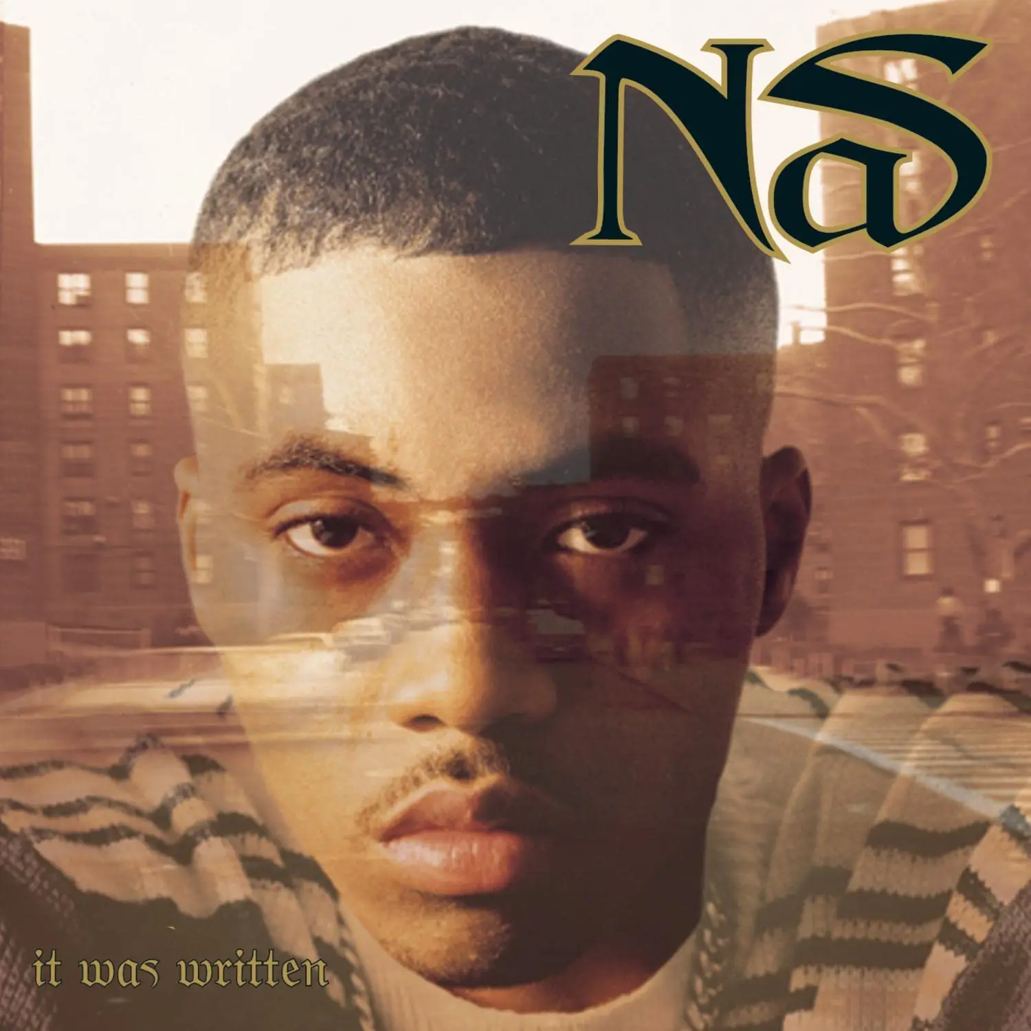 NAS - It Was Written (gold & black marbled)