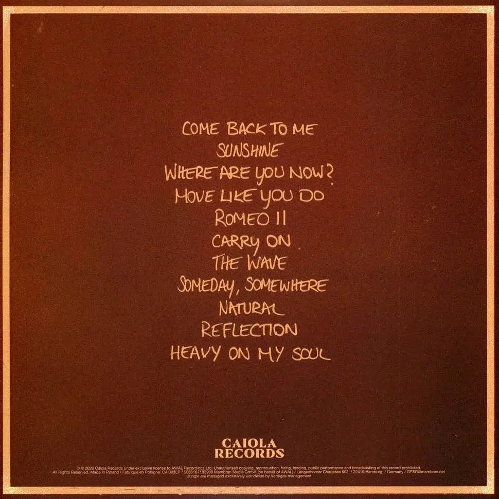 JUNGLE - Sunshine (desert peach)