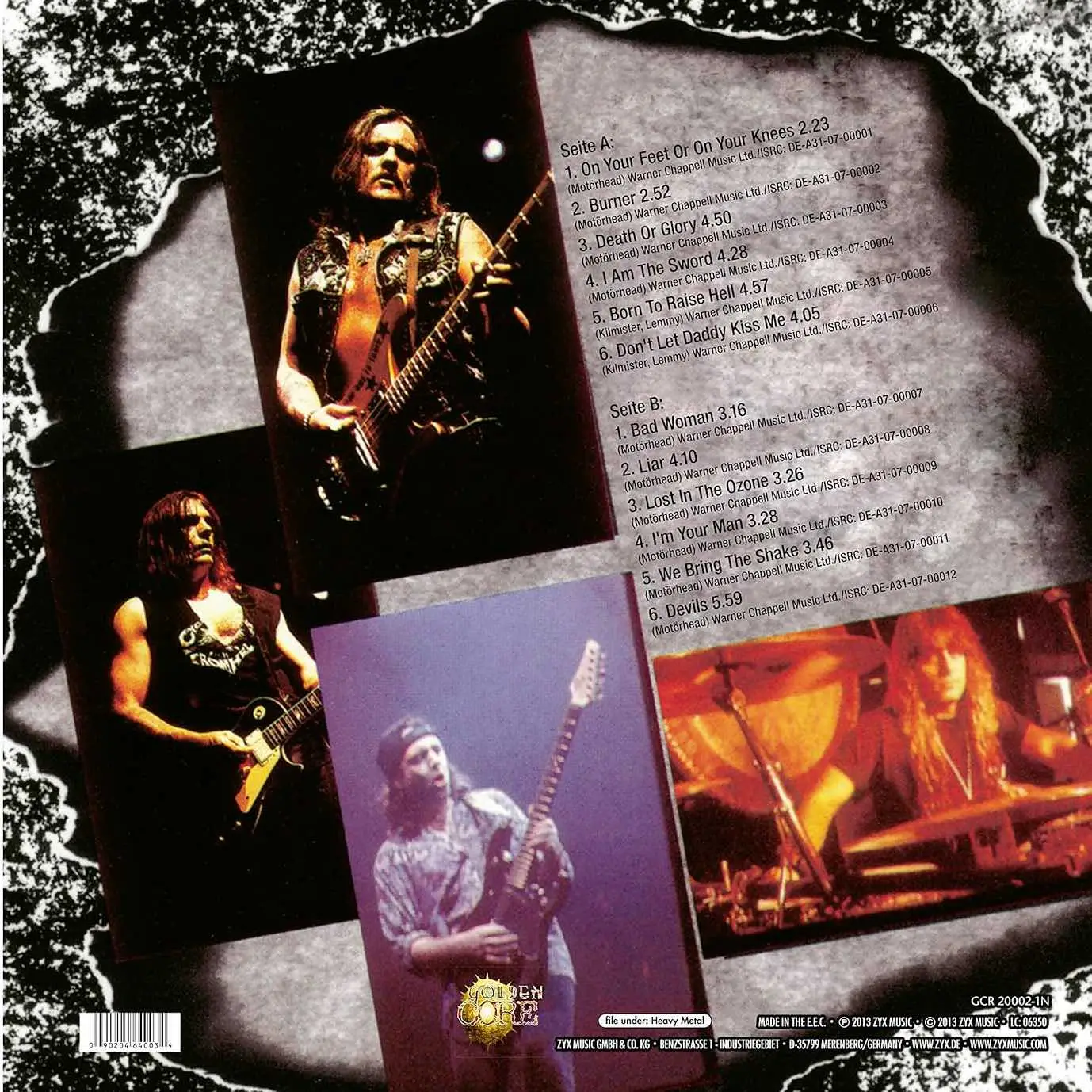 MOTÖRHEAD - Bastards (black with red splatter)