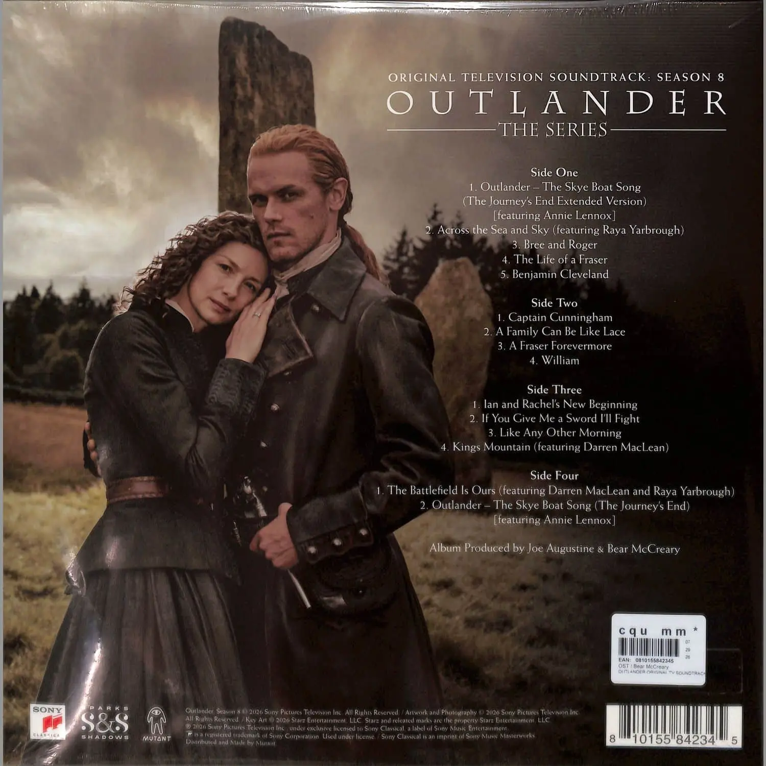 OST - Outlander - Original Television Soundtrack: Season 8 (gold)