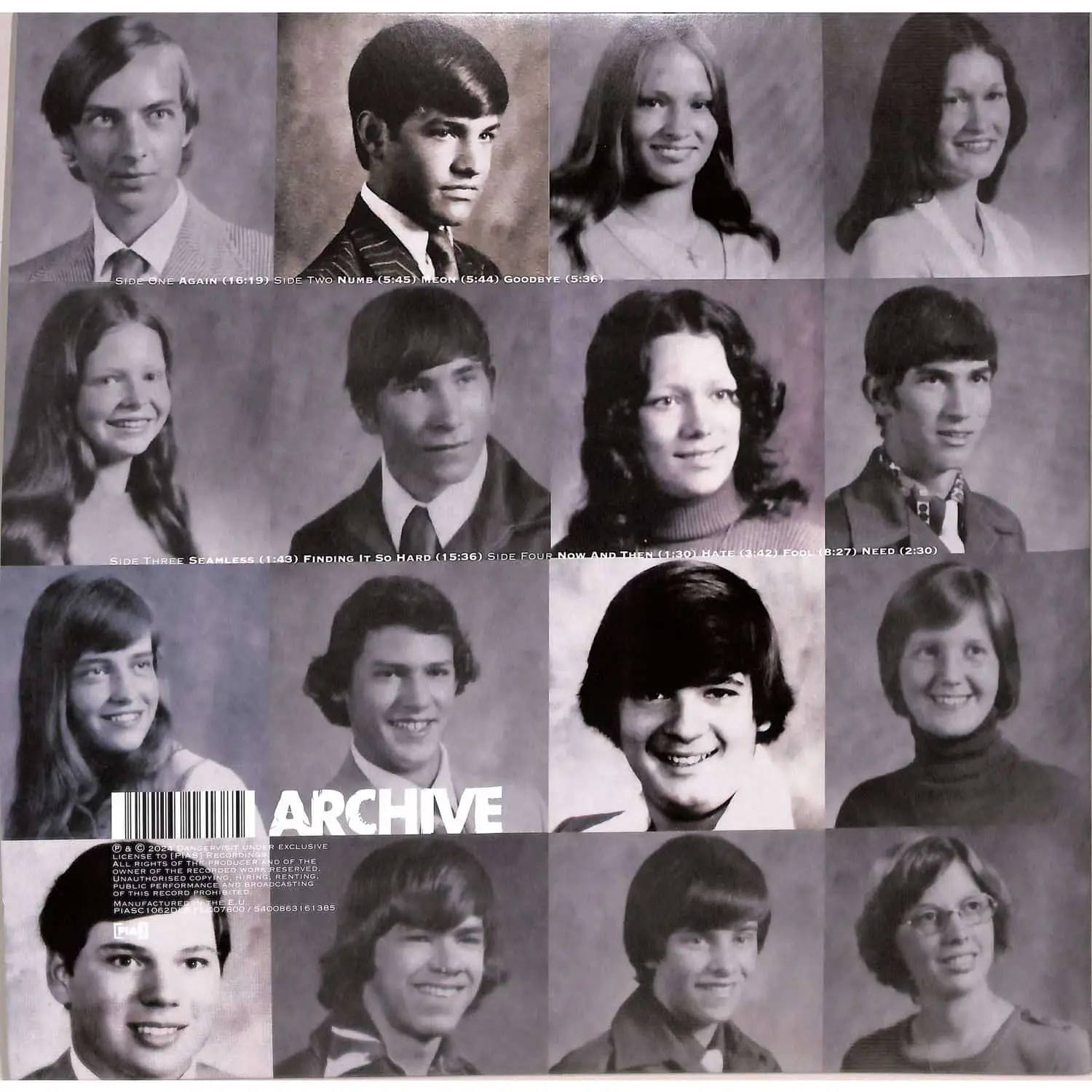 ARCHIVE - You All Look The Same To Me