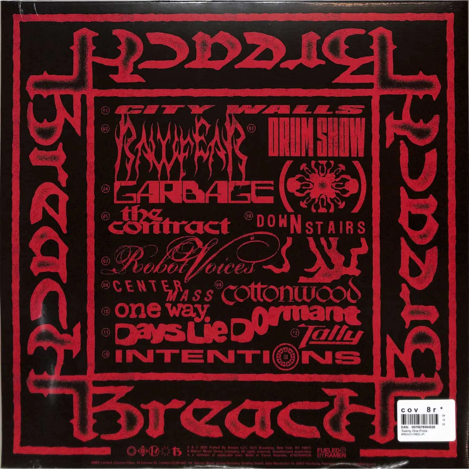 TWENTY ONE PILOTS - Breach (red)