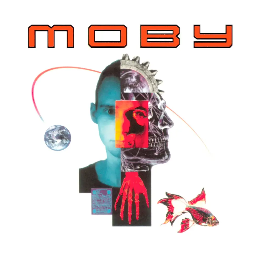 MOBY - Moby (black, white & blue marble) MOBY - Moby (black, white & blue marble)