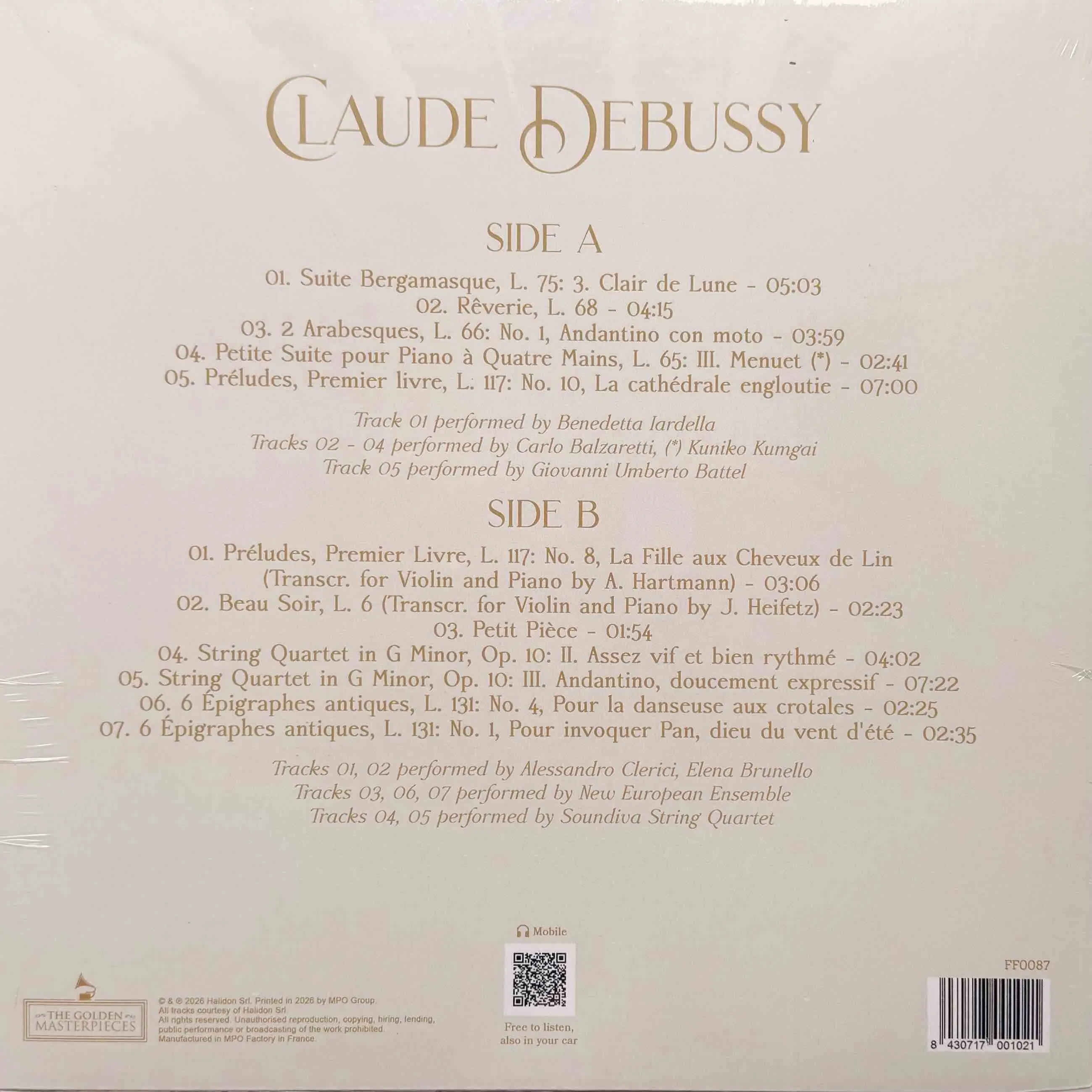 DEBUSSY - Debussy - Classical Music Masterpieces