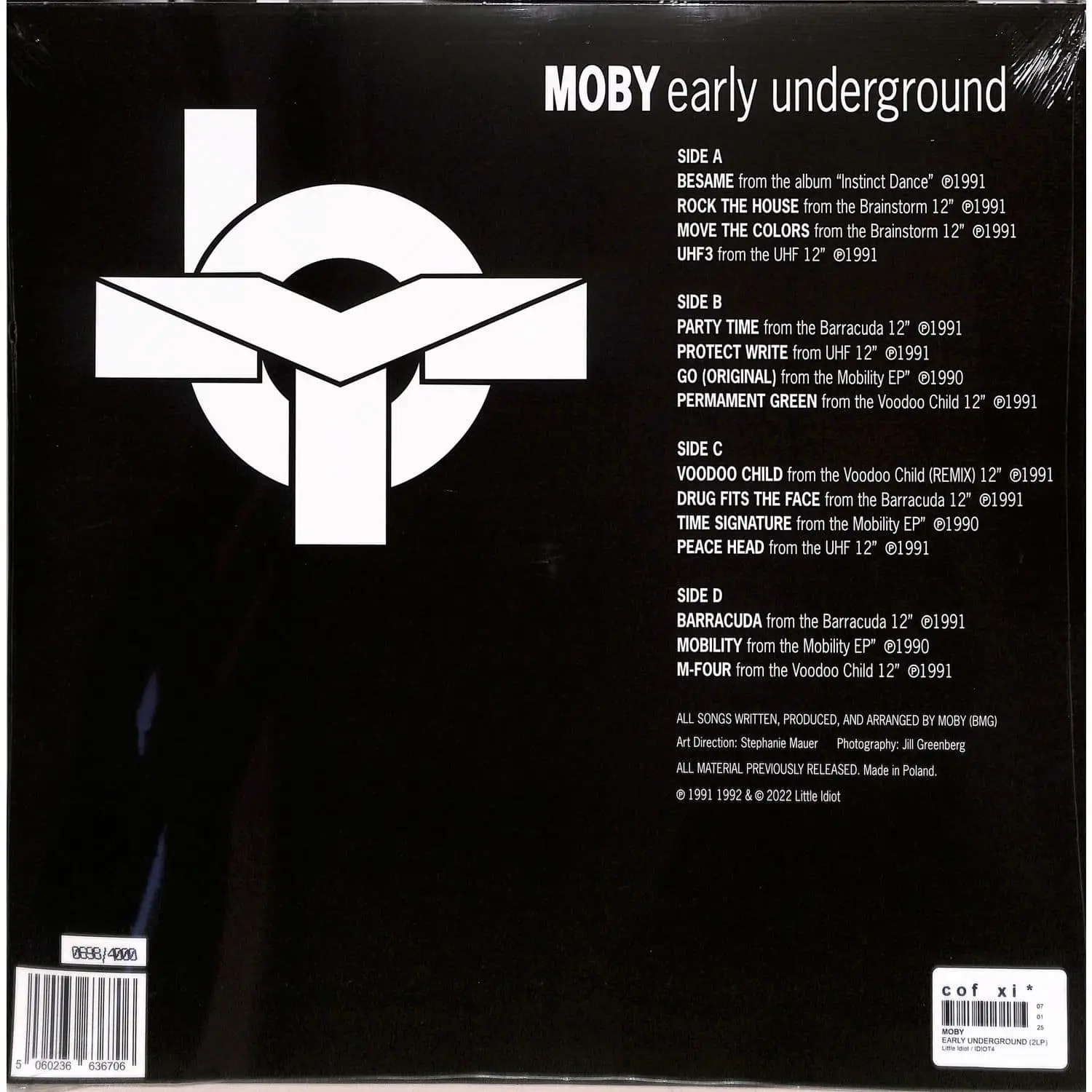 MOBY - Early Underground MOBY - Early Underground