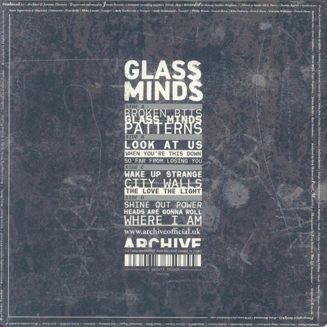 ARCHIVE - Glass Minds