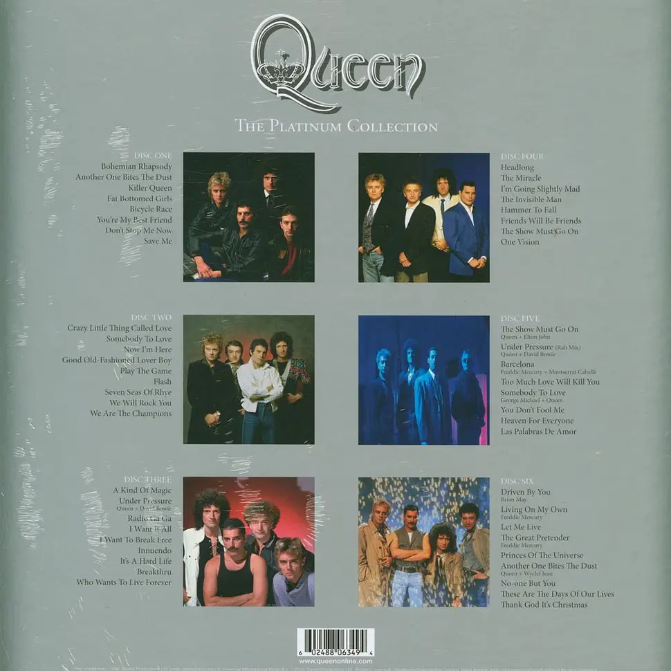 QUEEN - The Platinum Collection (6LP, boxset) QUEEN - The Platinum Collection (6LP, boxset)